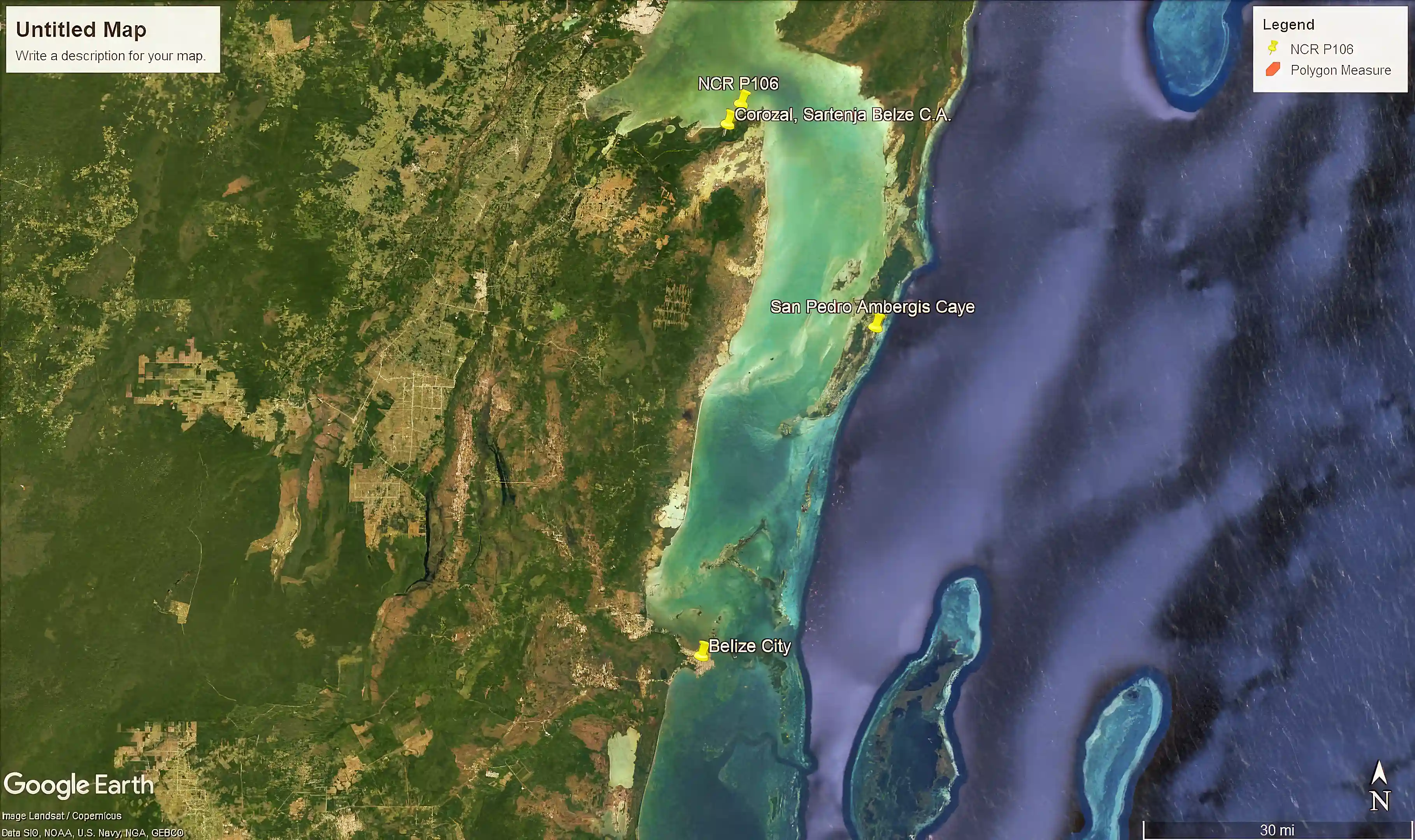 Oceanfront Lot for Sale in Sarteneja, Corozal, Belize