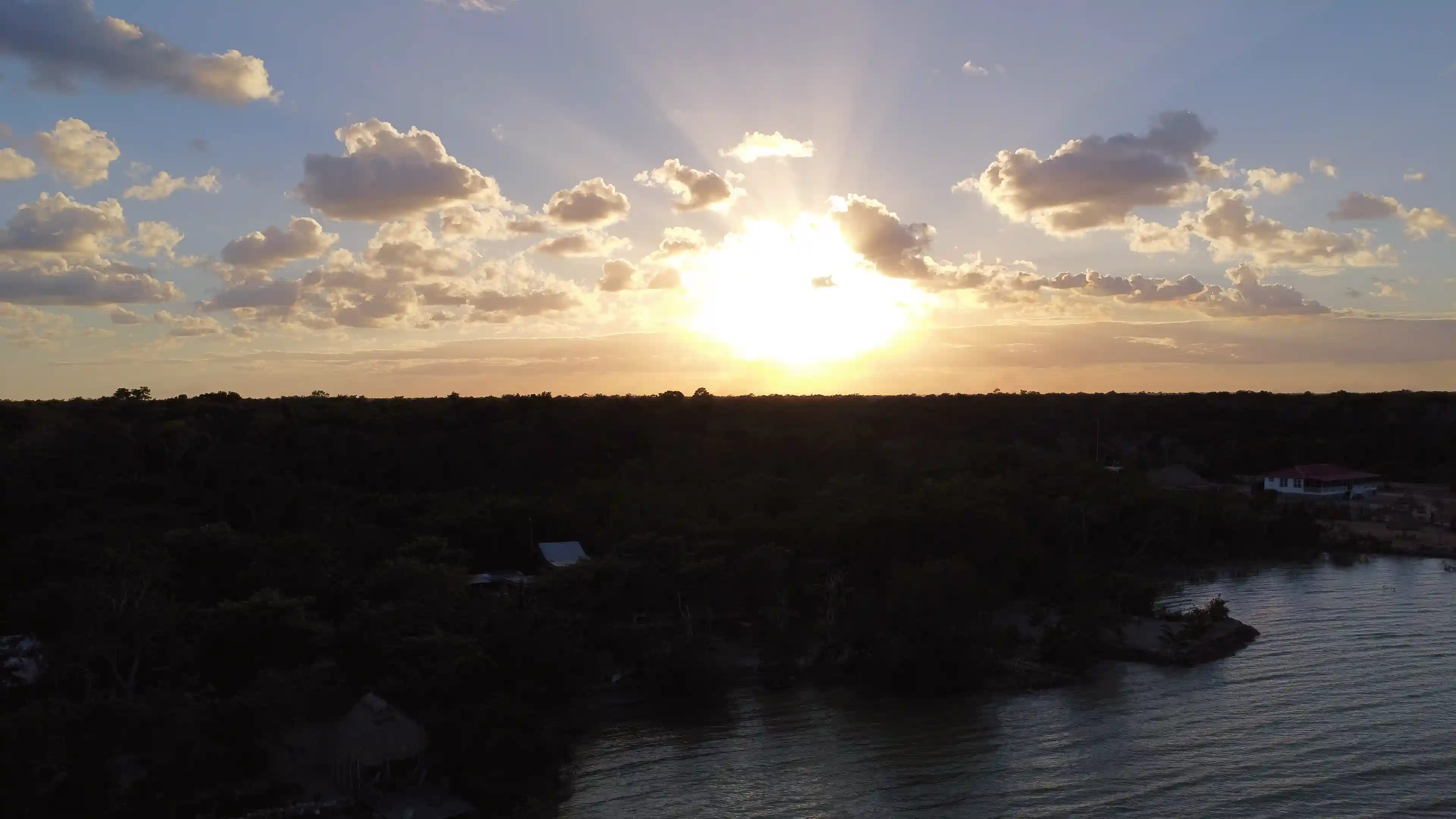 Sunset from the Warree Bight Beach Area