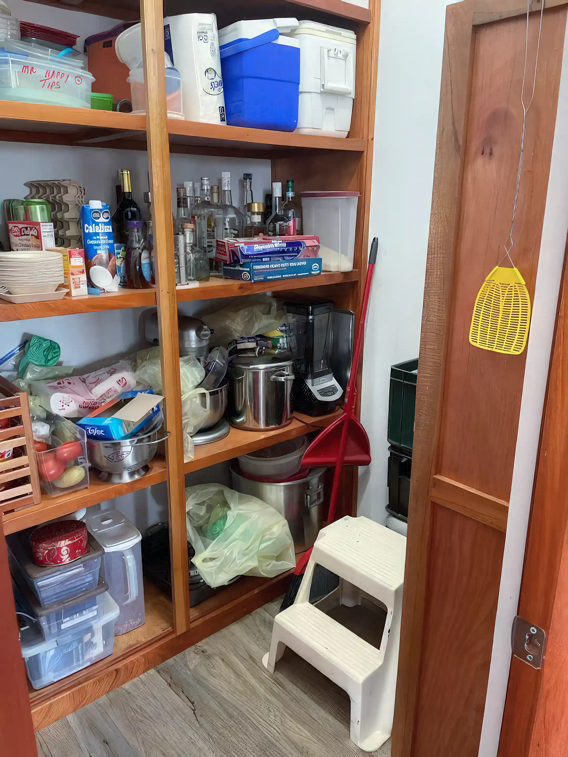Walk-in pantry on main level