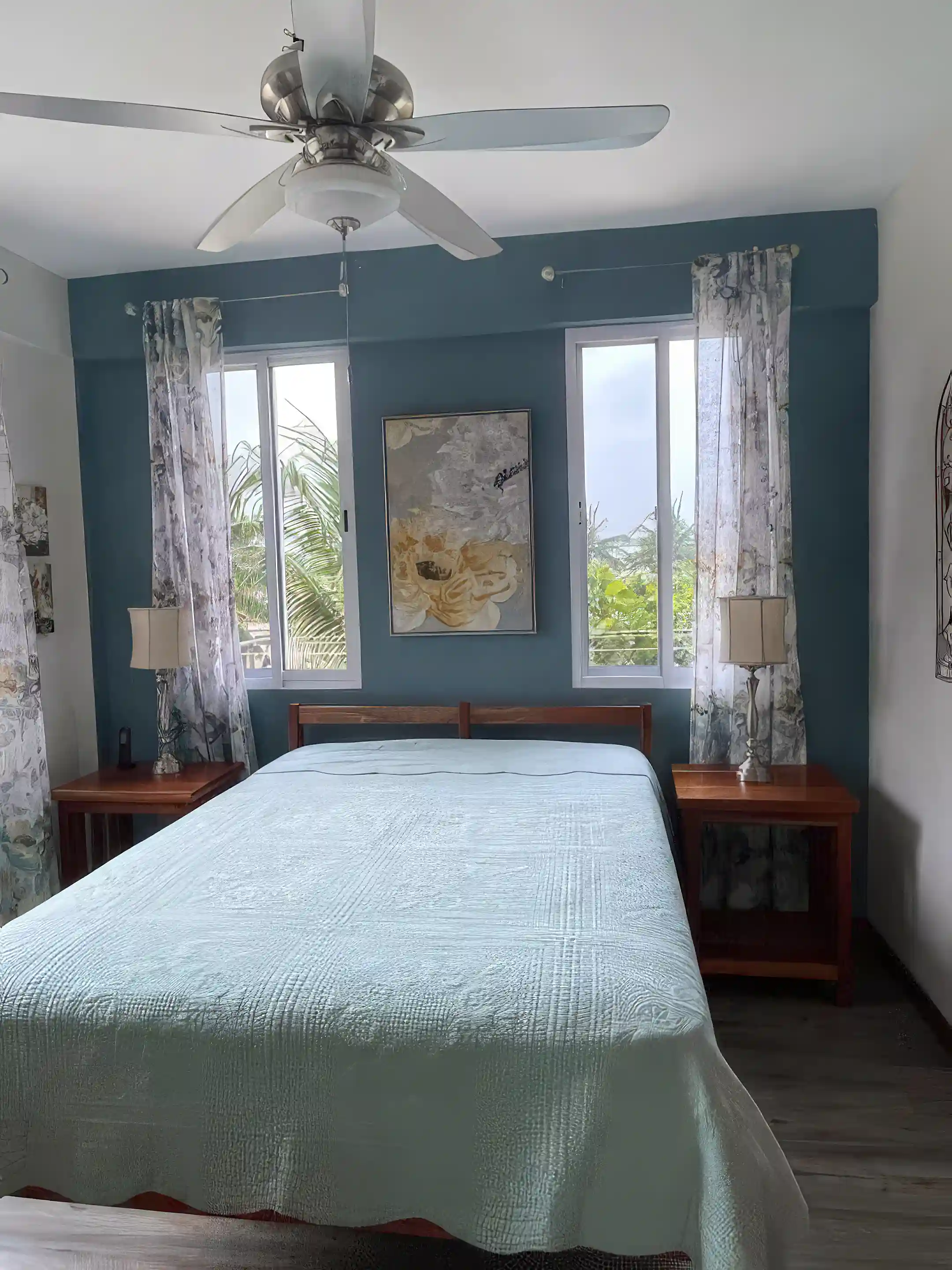 Queen bedroom in the apartment