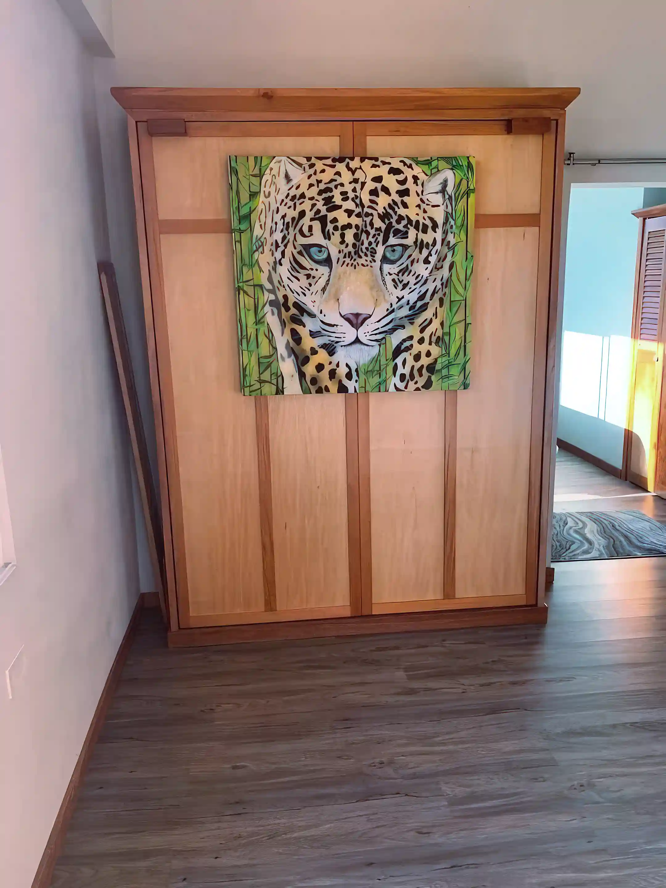 Murphy bed in the apartment