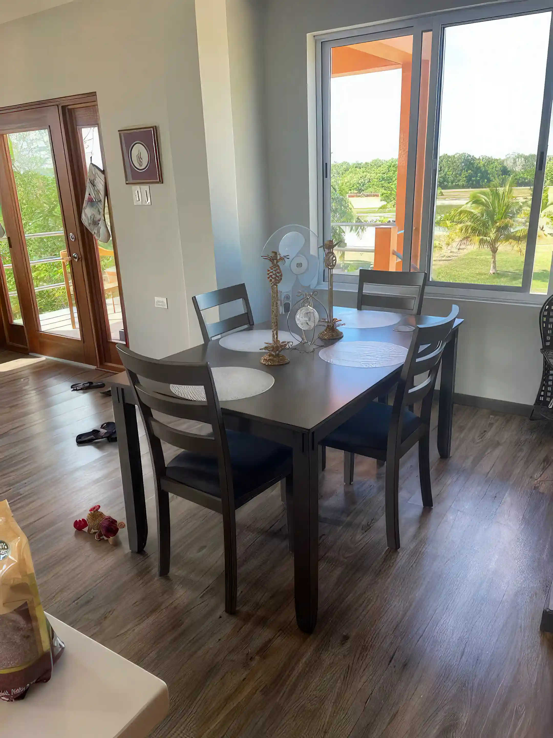 Dining area on main level