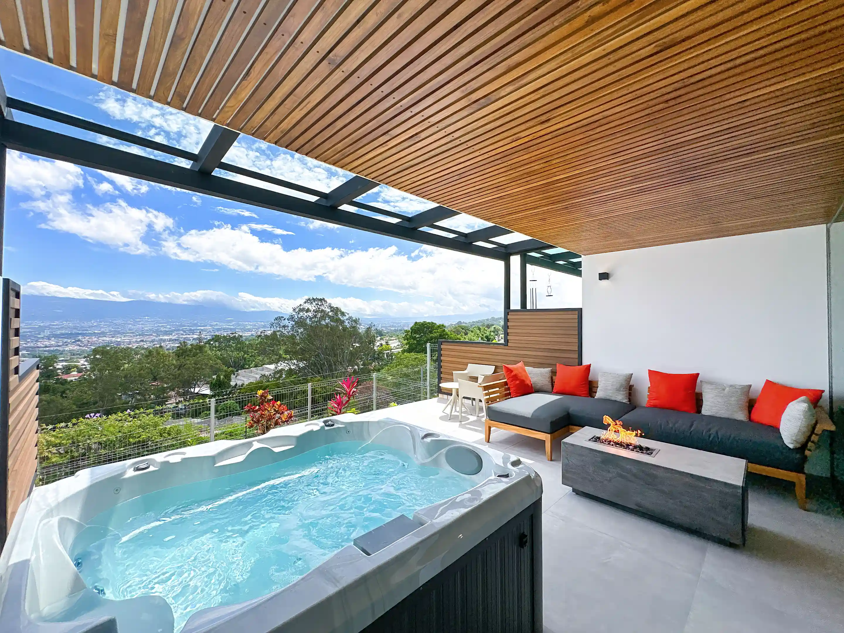 Nice Terrace in Costa Rica House with amazing view
