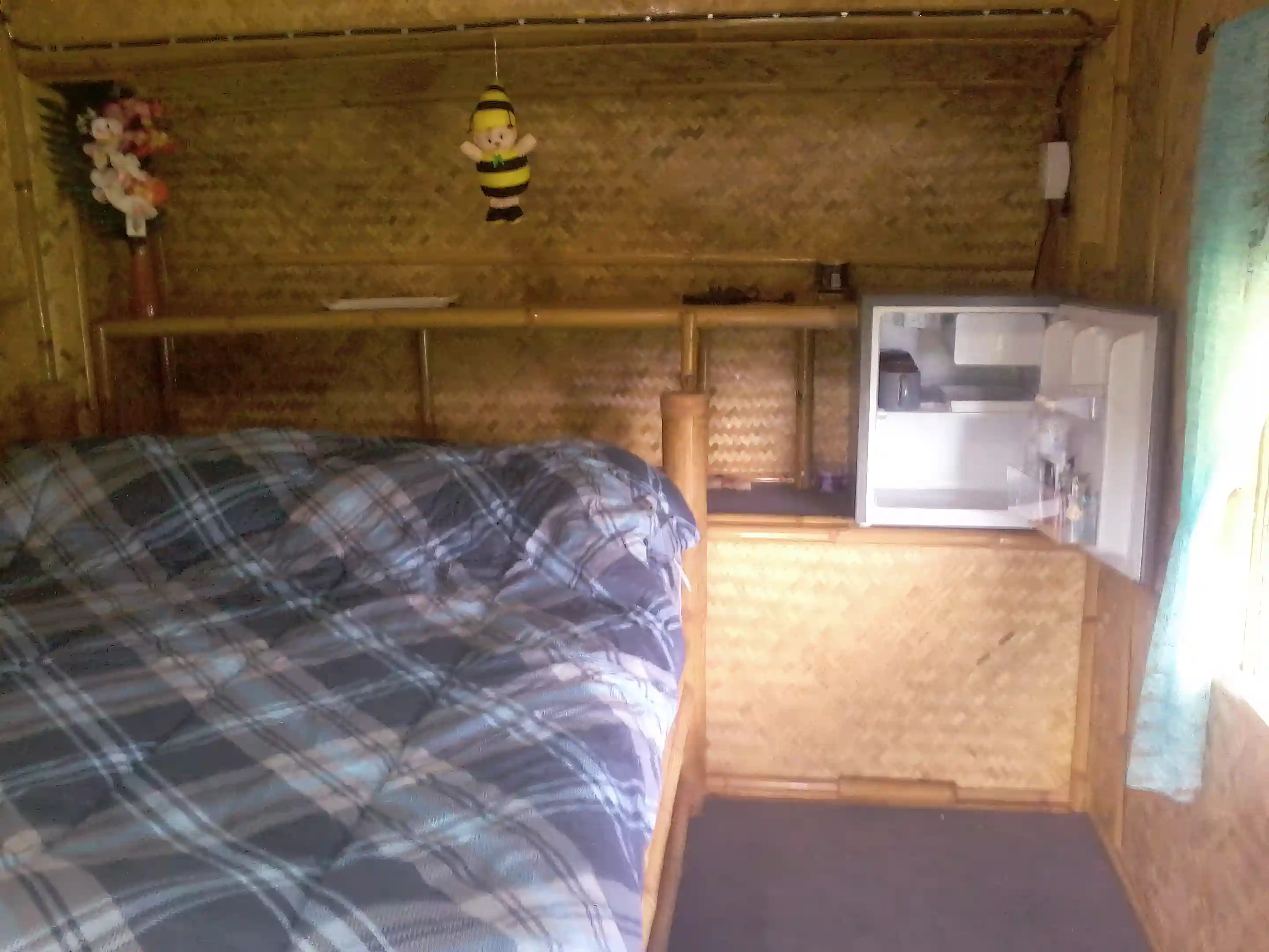 inside Bamboo houses