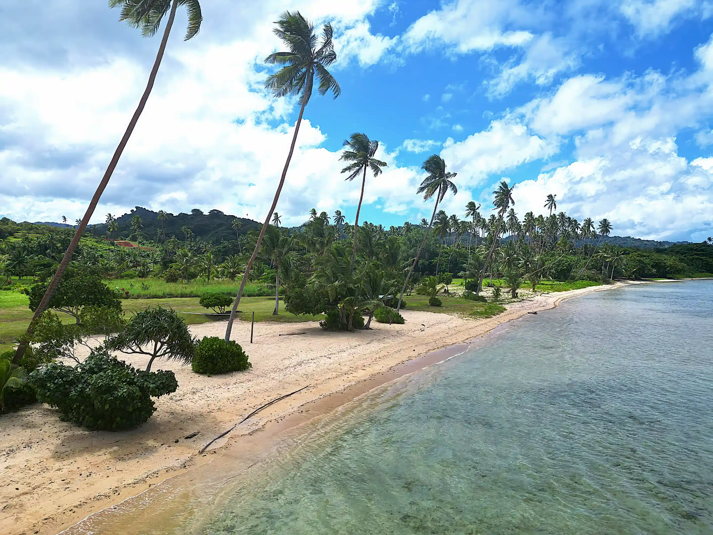 Sigasiga Beach (pronounced "sing-a sing-a" like singing a song :-)
At...