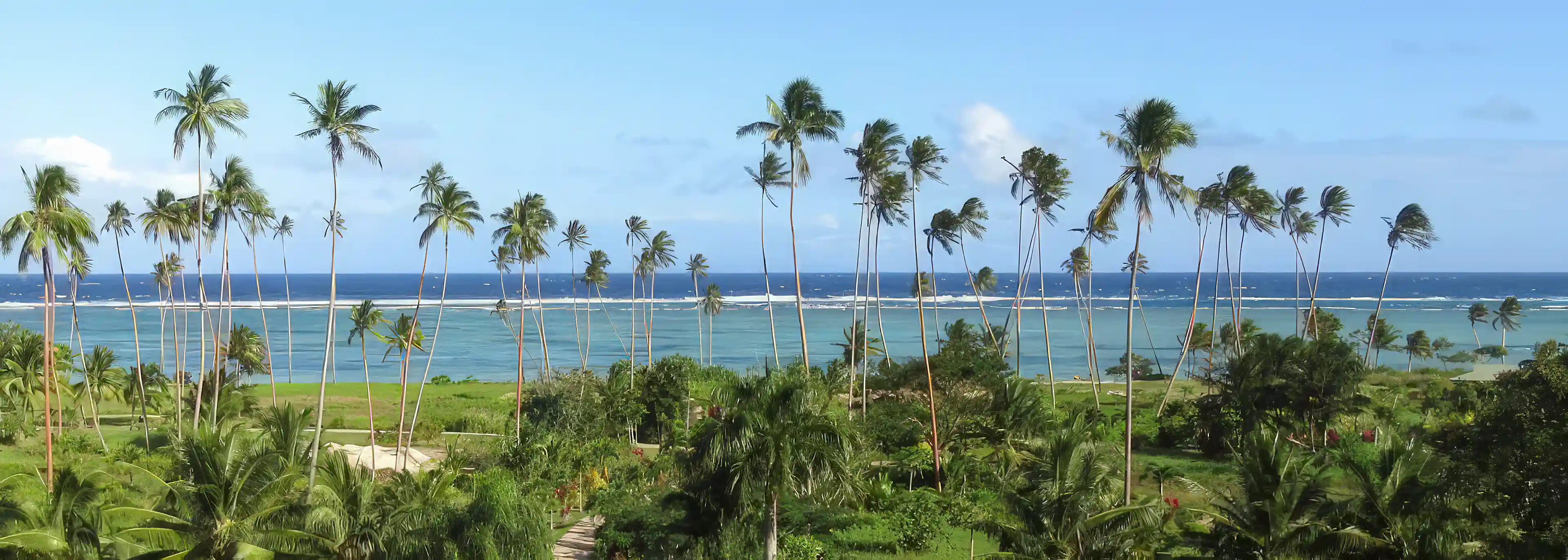 About half of the panoramic ocean view. On clear days...