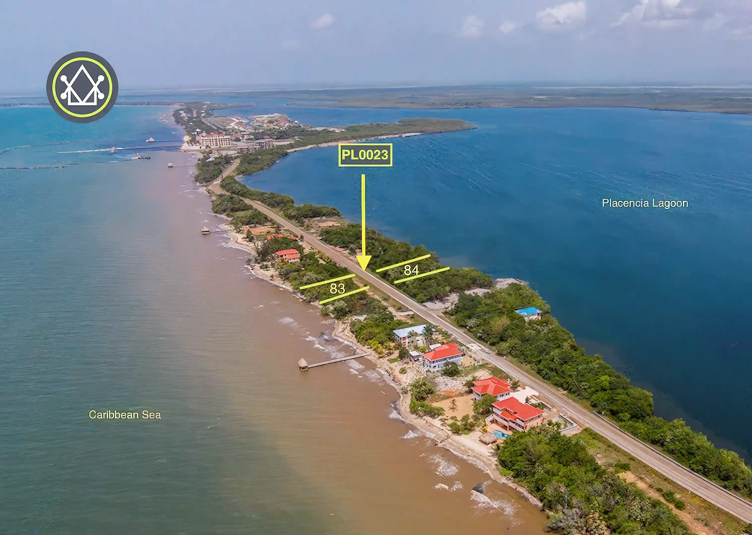 Beach to Lagoon Lots for Sale in Beach to Lagoon, Placencia, Stann Creek District, Belize