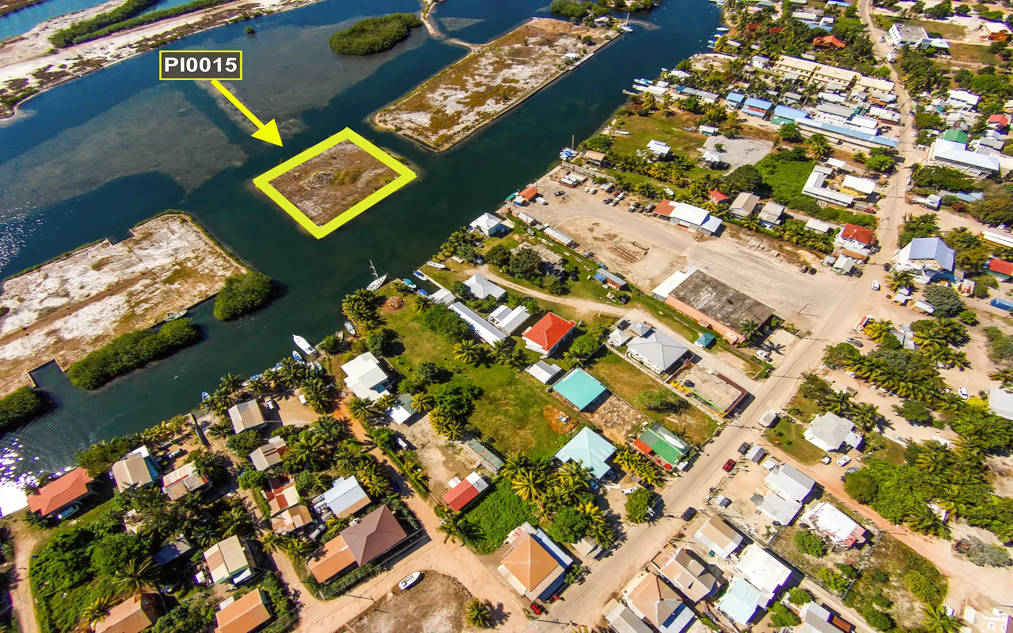 Waterfront Lot for Sale in Placencia Village, Placencia, Stann Creek