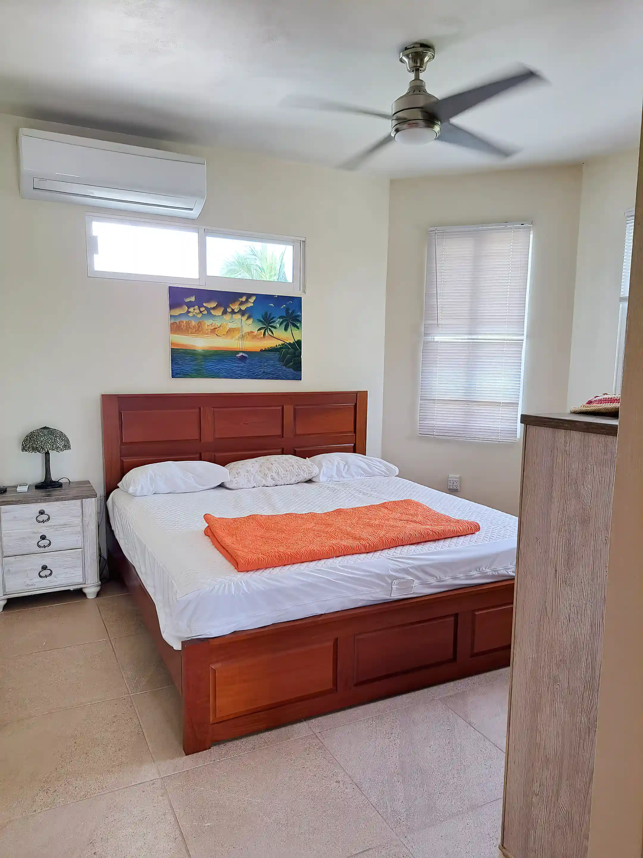 1 bed 1 bath king bed bedroom