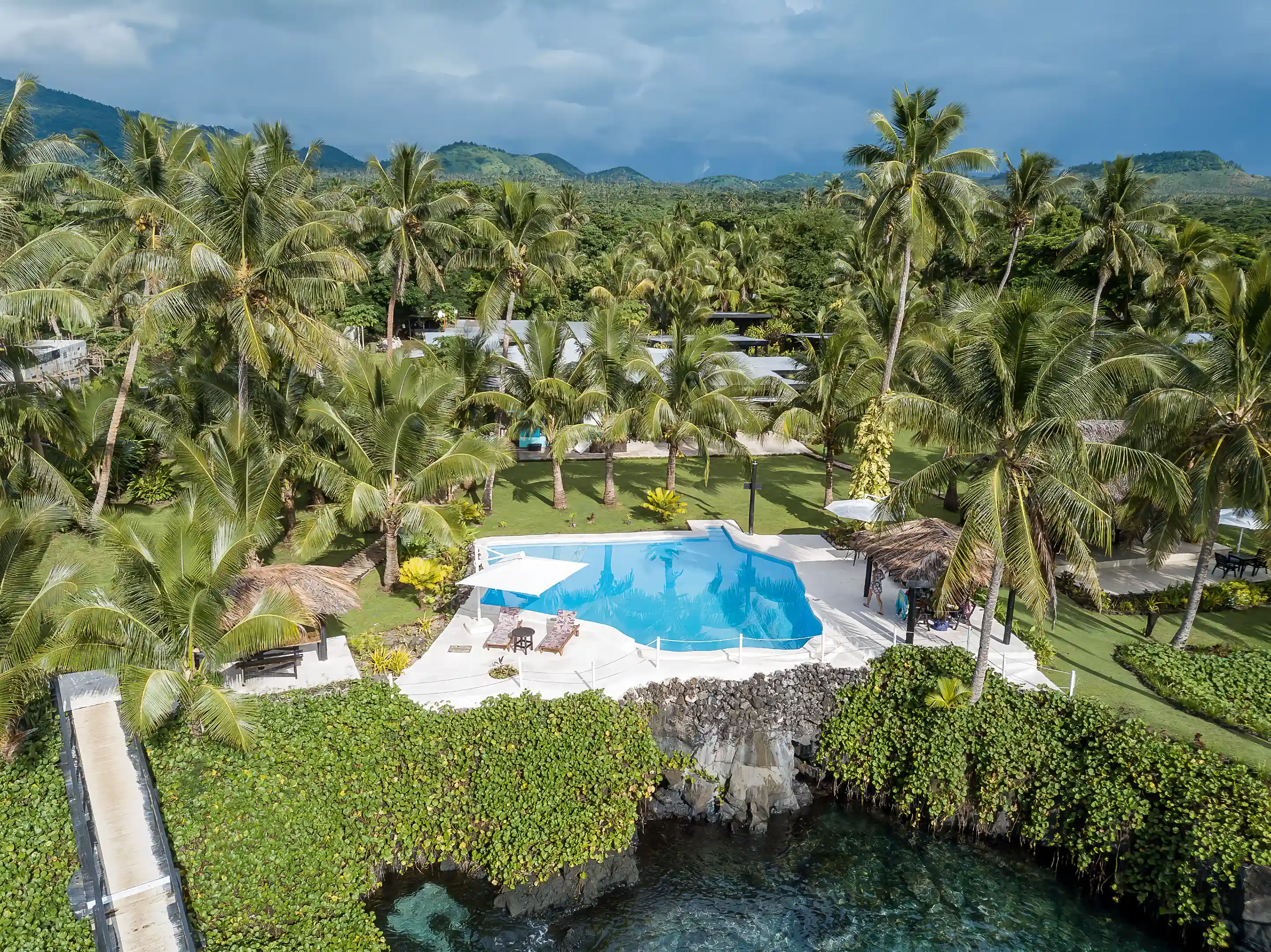 Oceanfront location