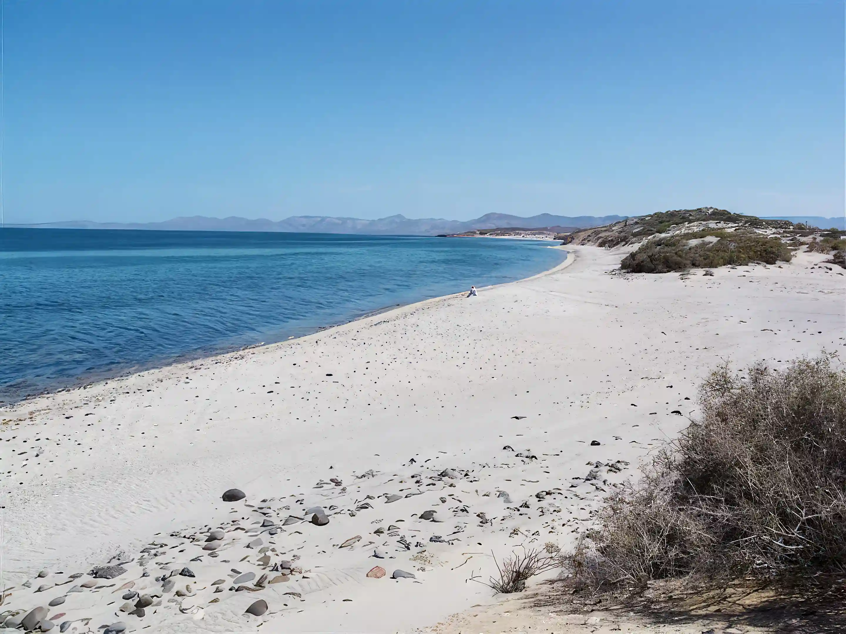 Oceanfront Acreage for Sale in San Rafael, Bahia de los Angeles, Ensenada, Baja California, Mexico