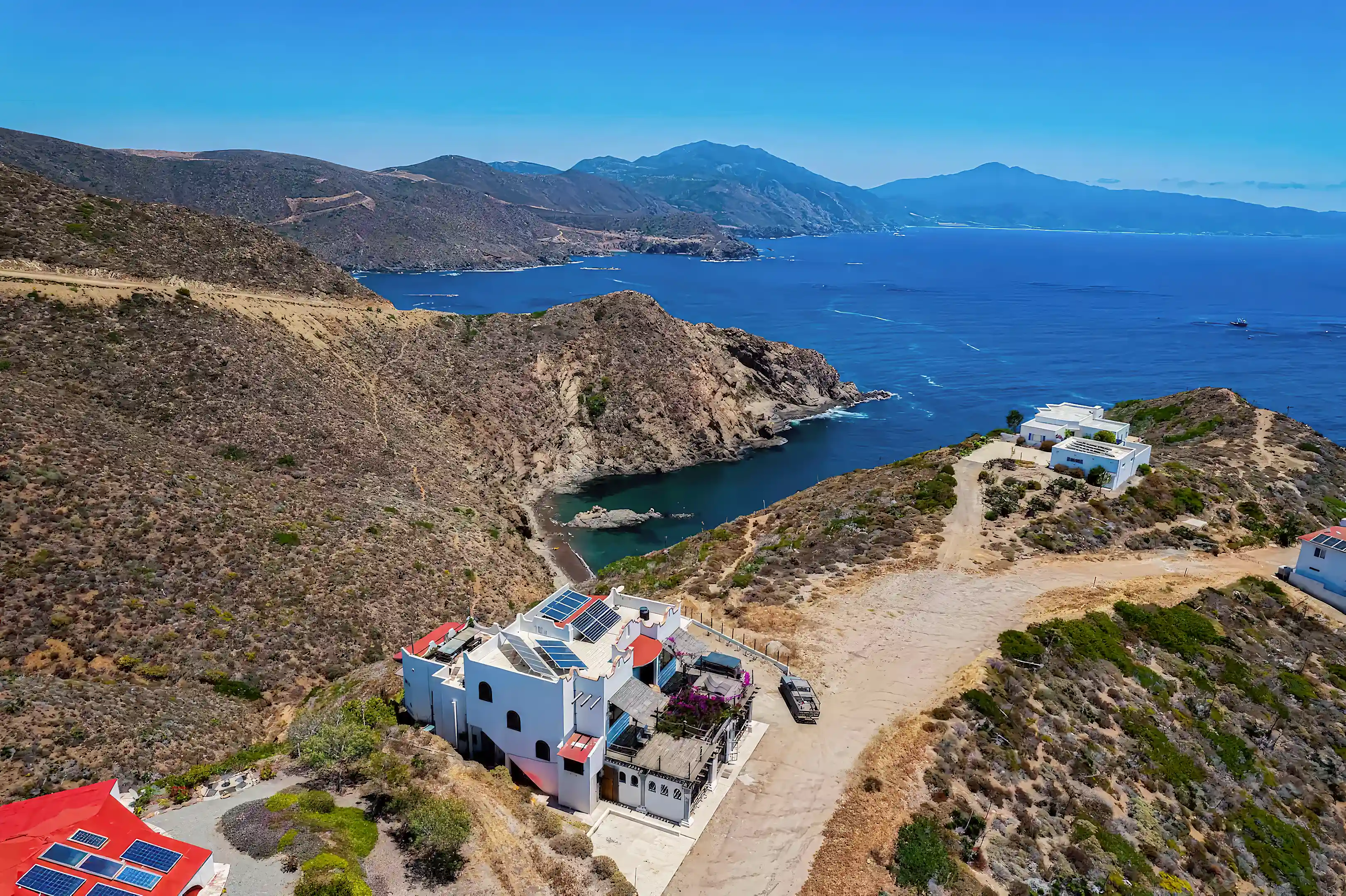 Cliffside Ocean Villa for Sale and Rent in La Bufadora, Ensenada, Baja