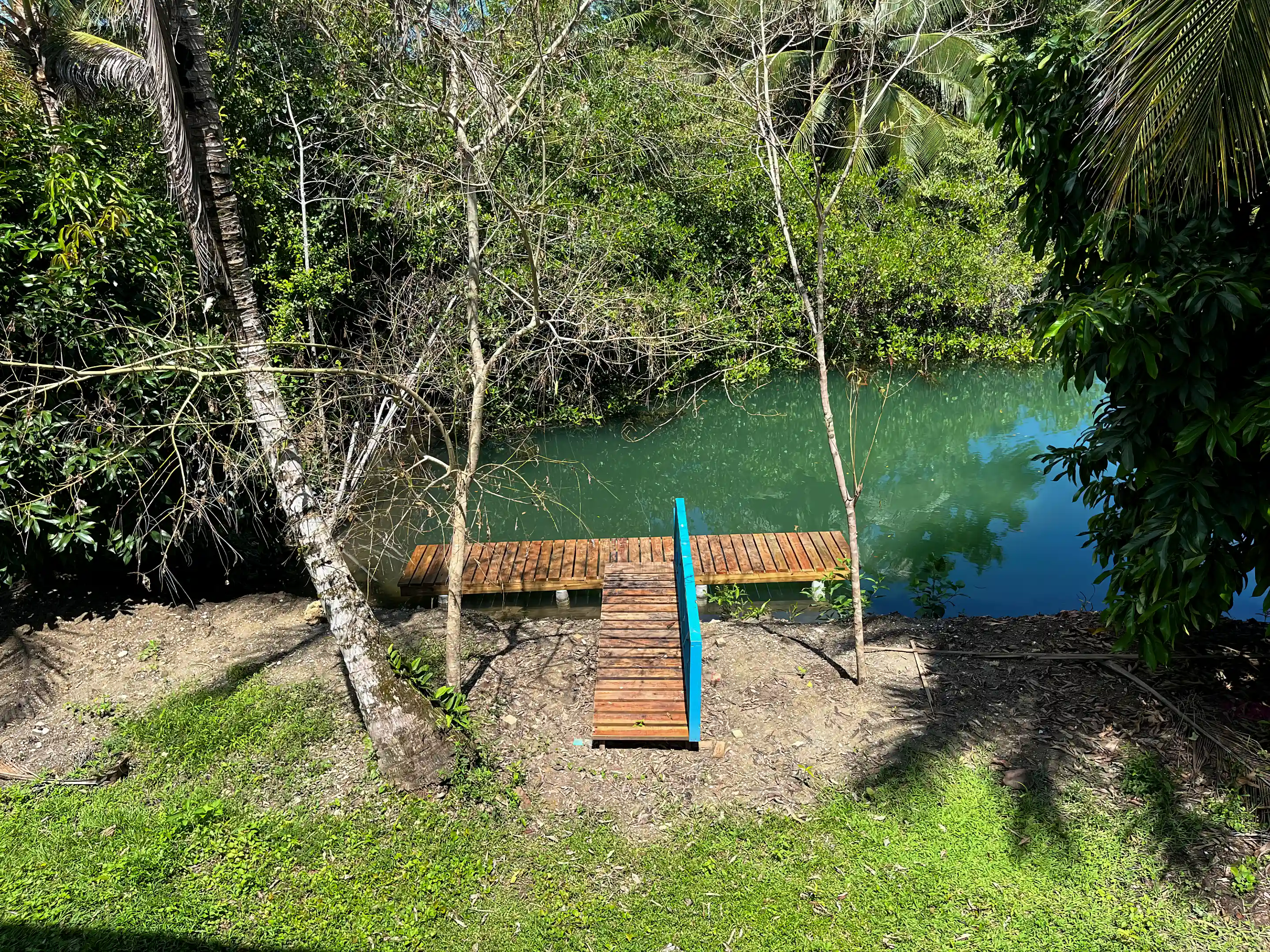 Dock for boat parking