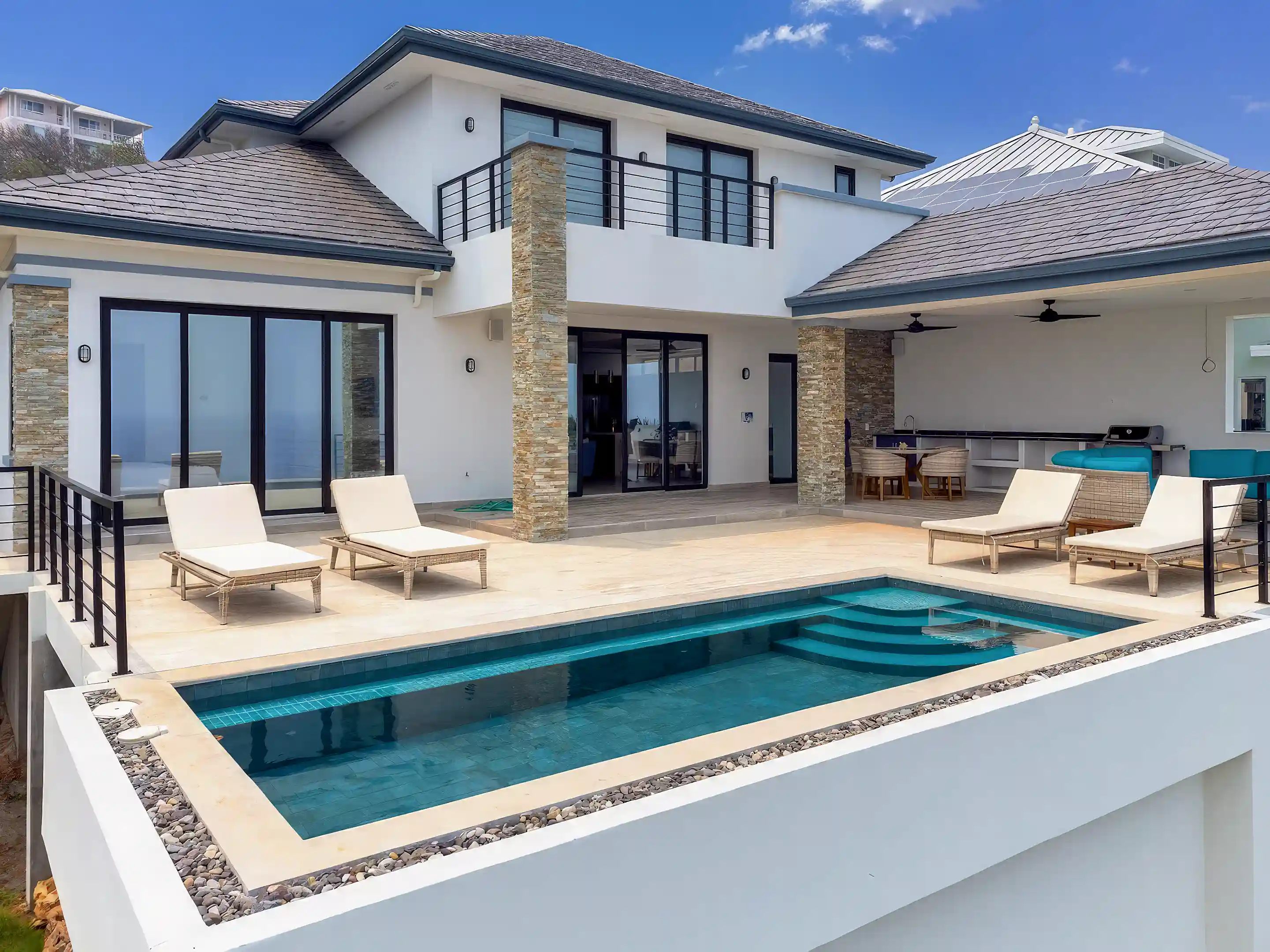 New Luxury Oceanfront Home for Sale in West Bay, Lighthouse Estates ...