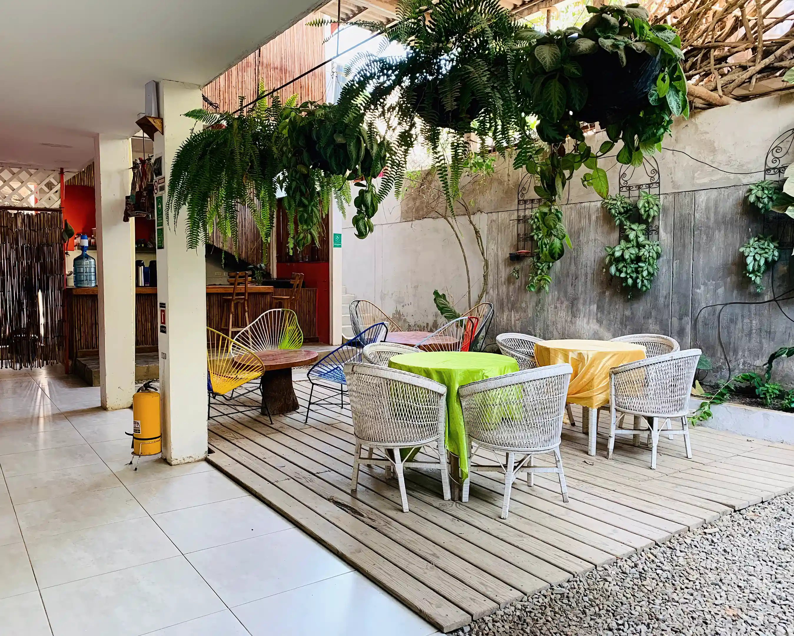 inside patio