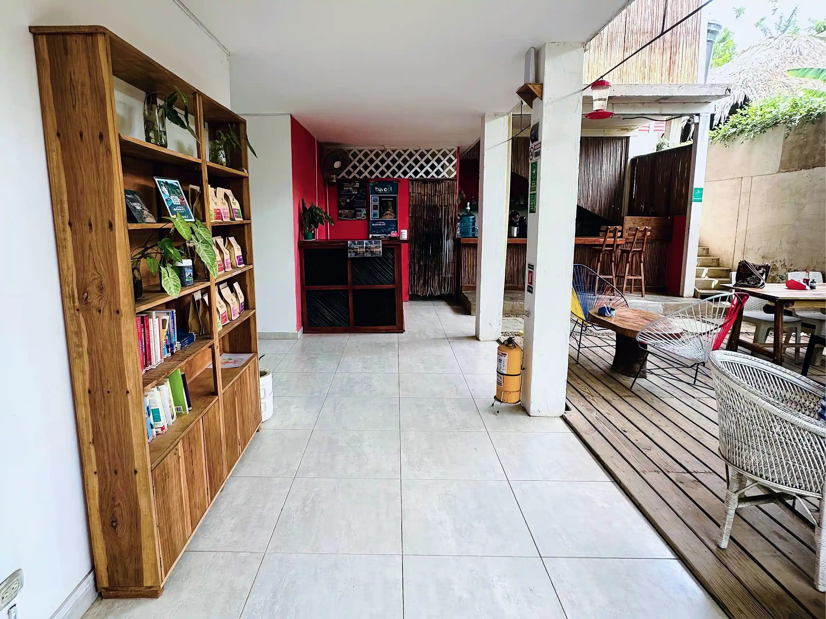entrance