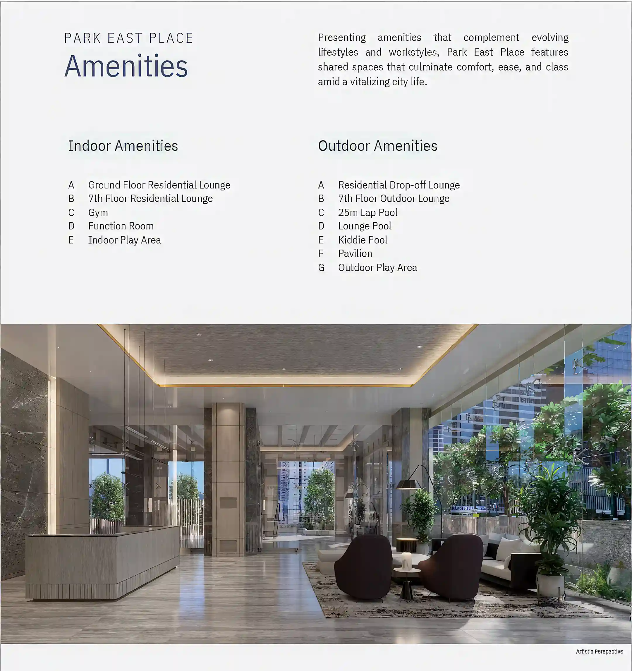 Park East Place Amenities