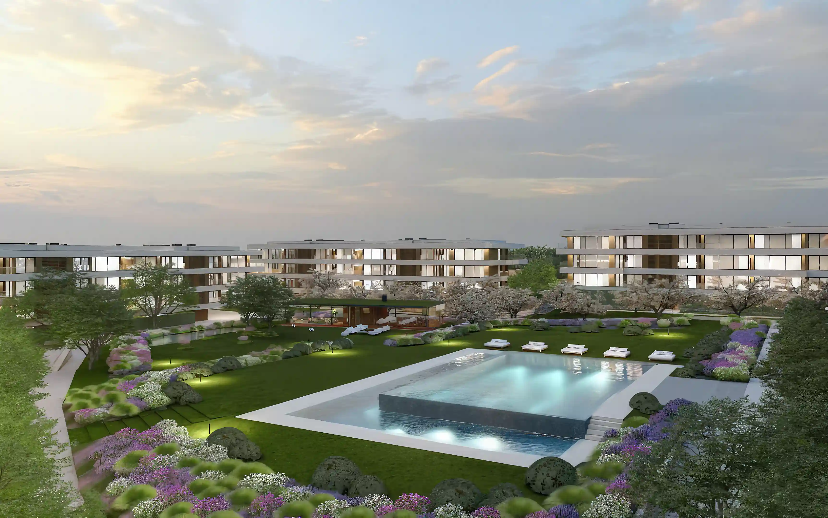 This luxury development in La Moraleja spans 40,000 m² of...