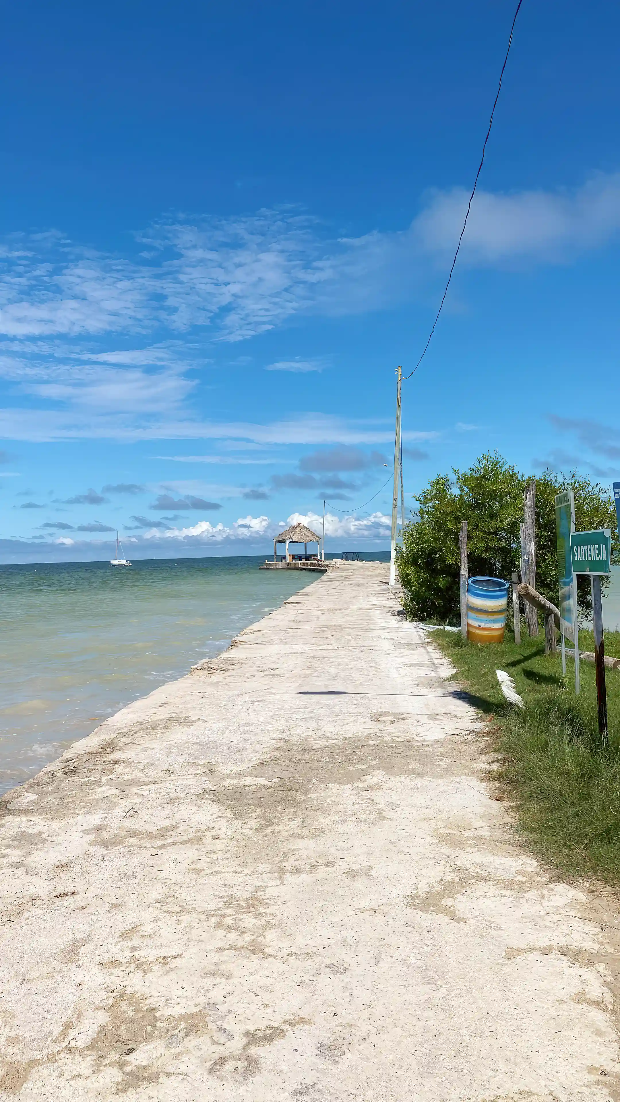 The main pier.