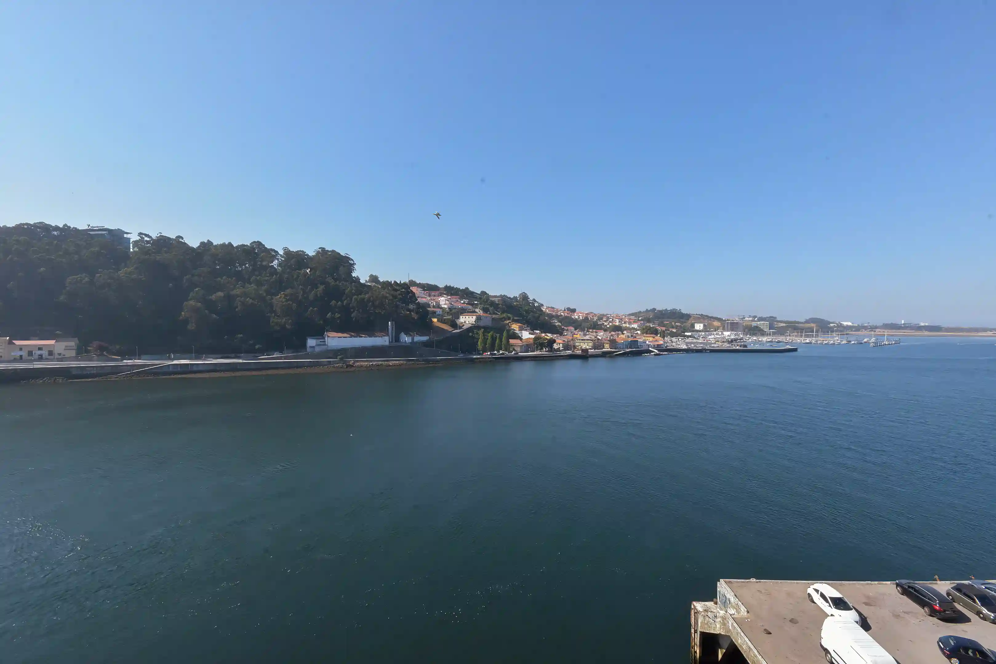View of Douro river with Afurada