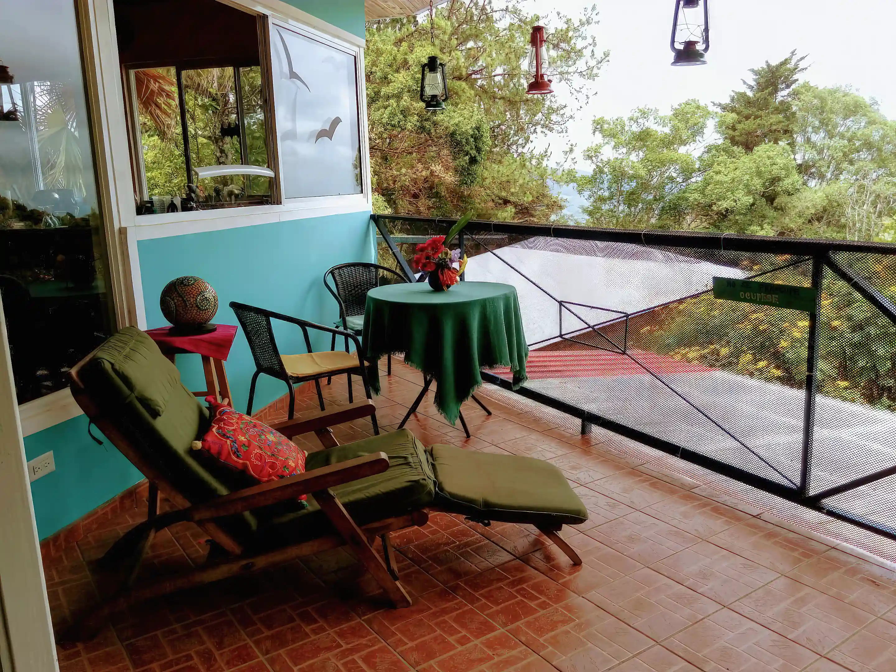 Large view from this beautiful deck