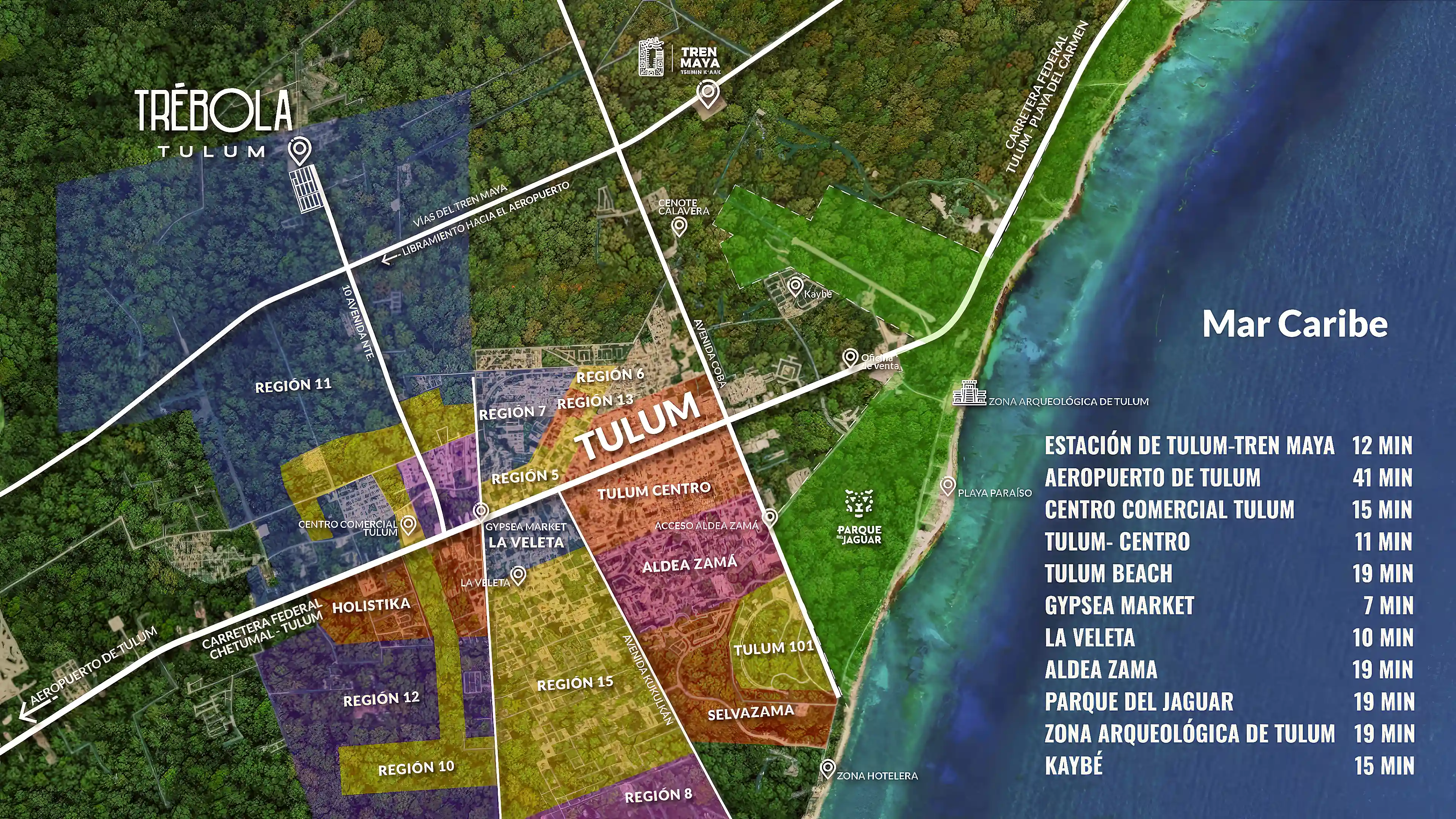 Residential Lots for Sale in Tulum, Quintana Roo, Mexico