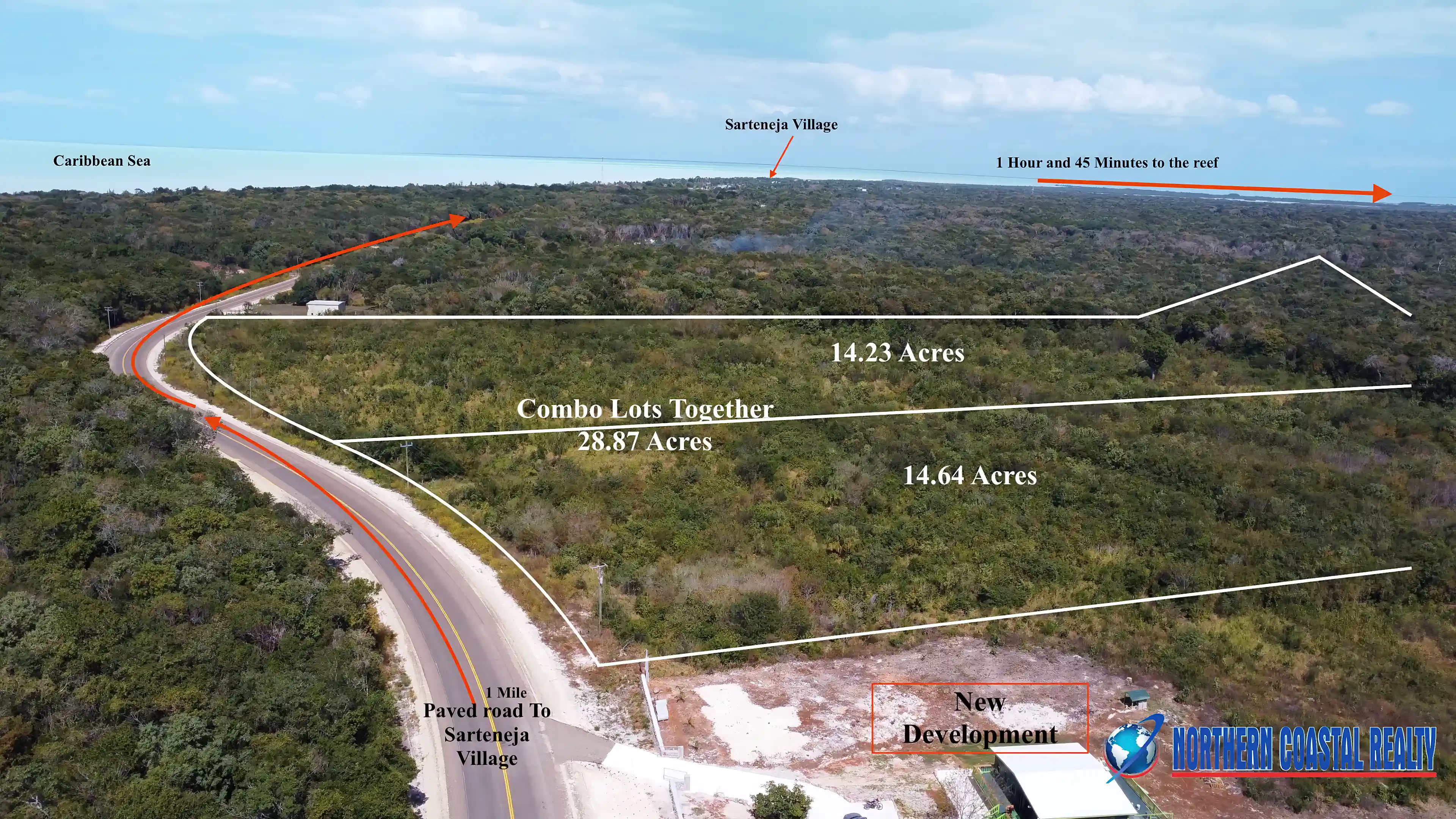 Double Lots for Sale in Chunox Sarteneja Road, Sarteneja Village, Corozal, Belize