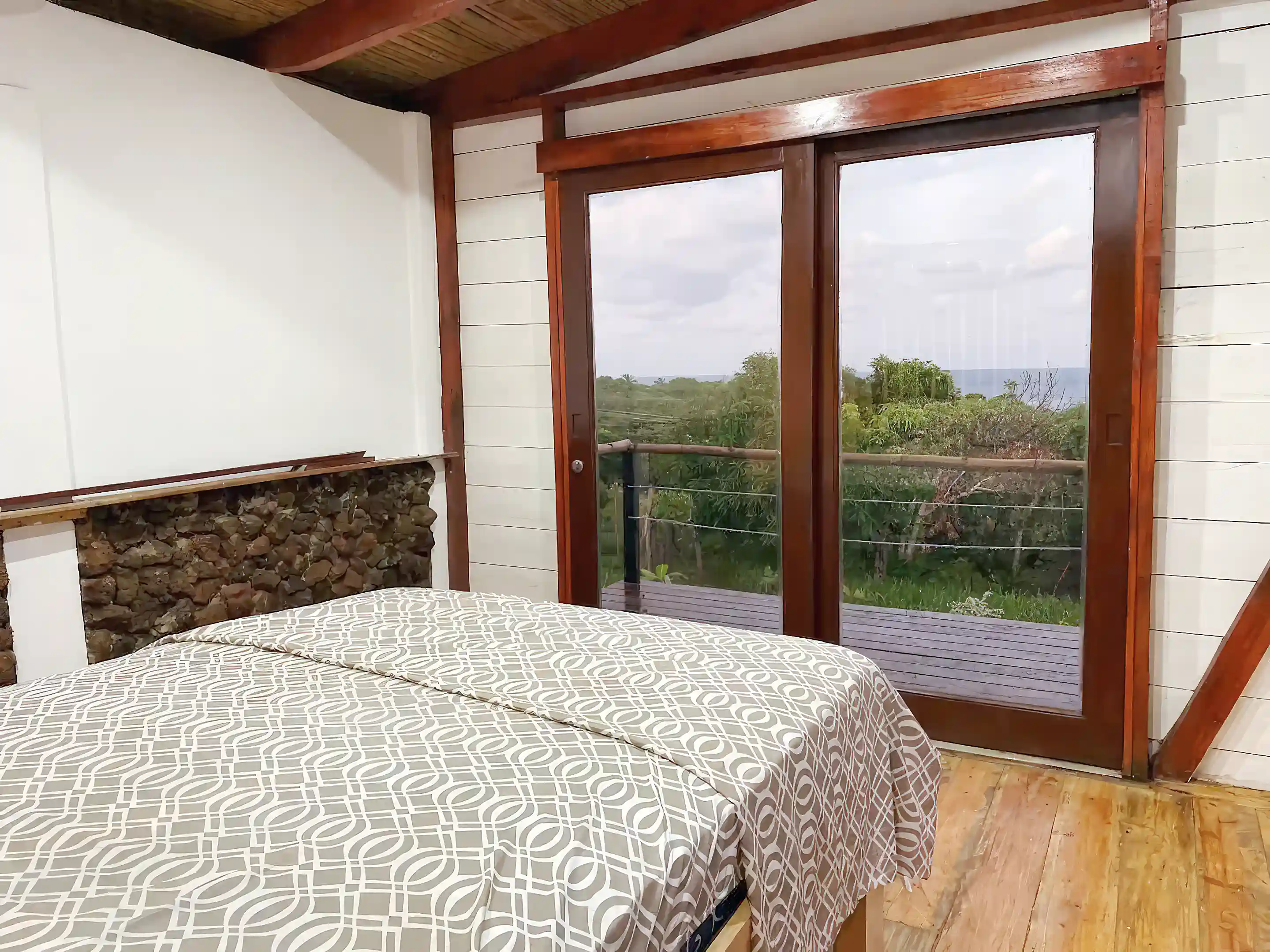bedroom with a view
