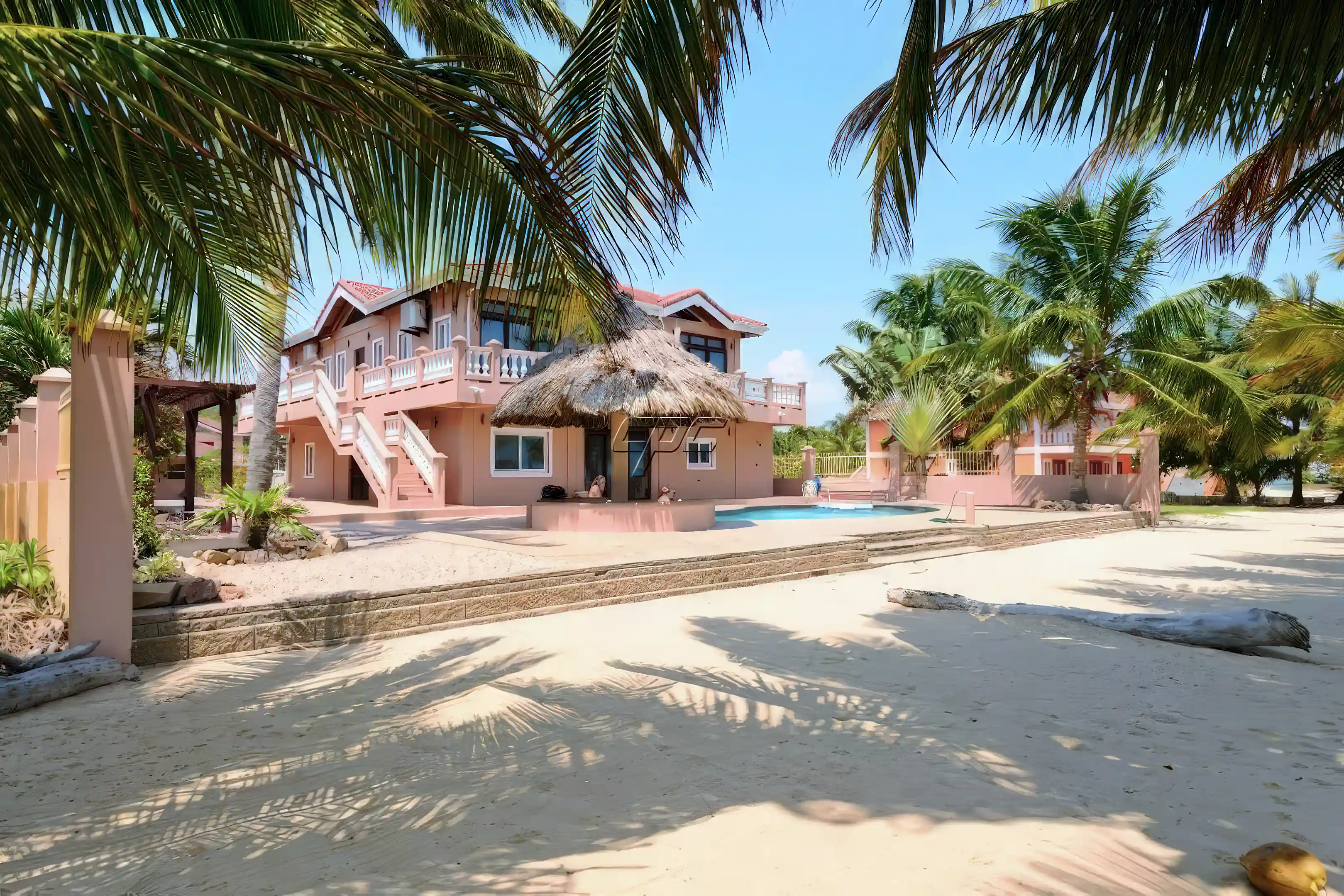 Main House and Beach