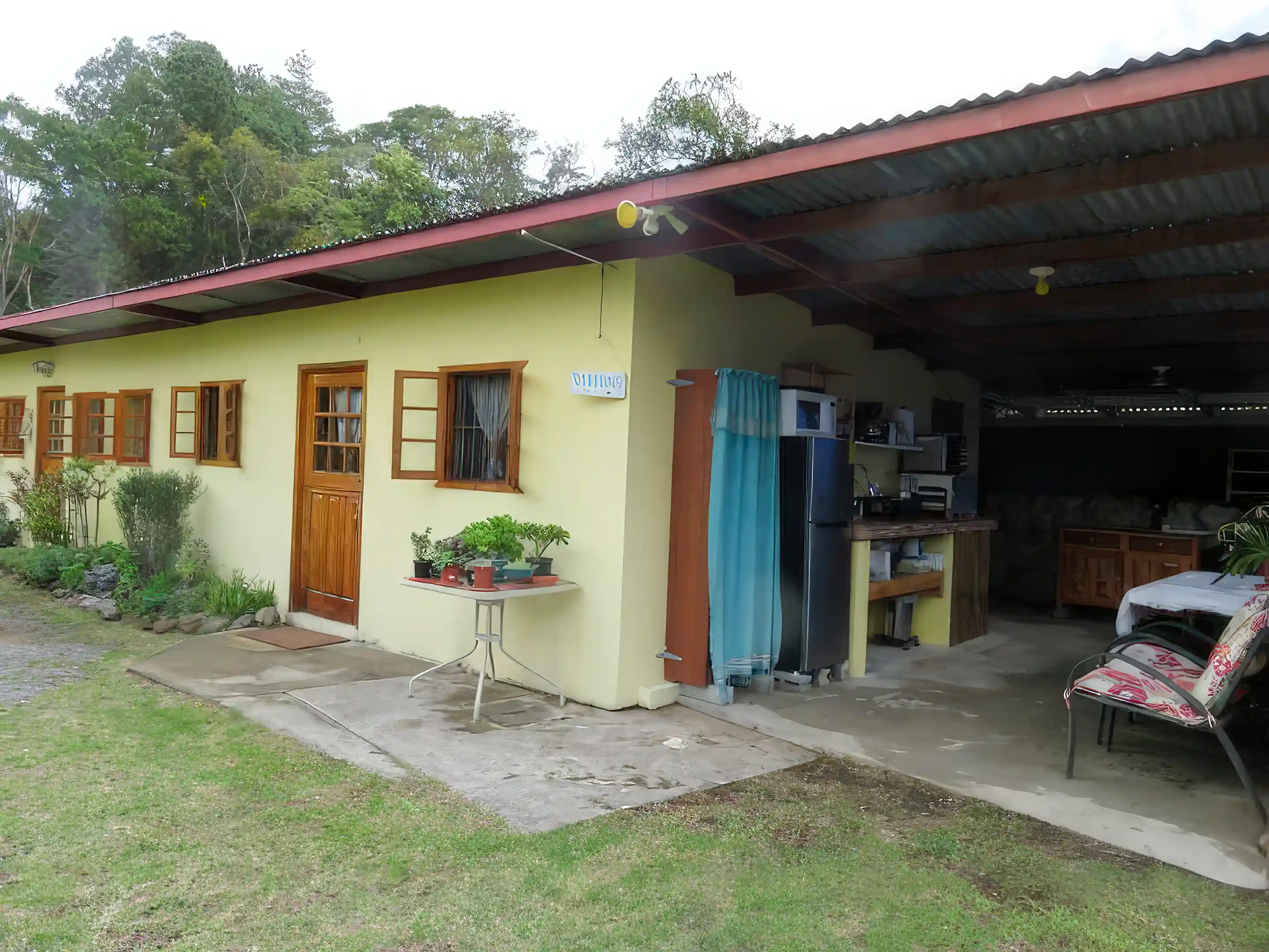 Both cabinas with Patio kitchen