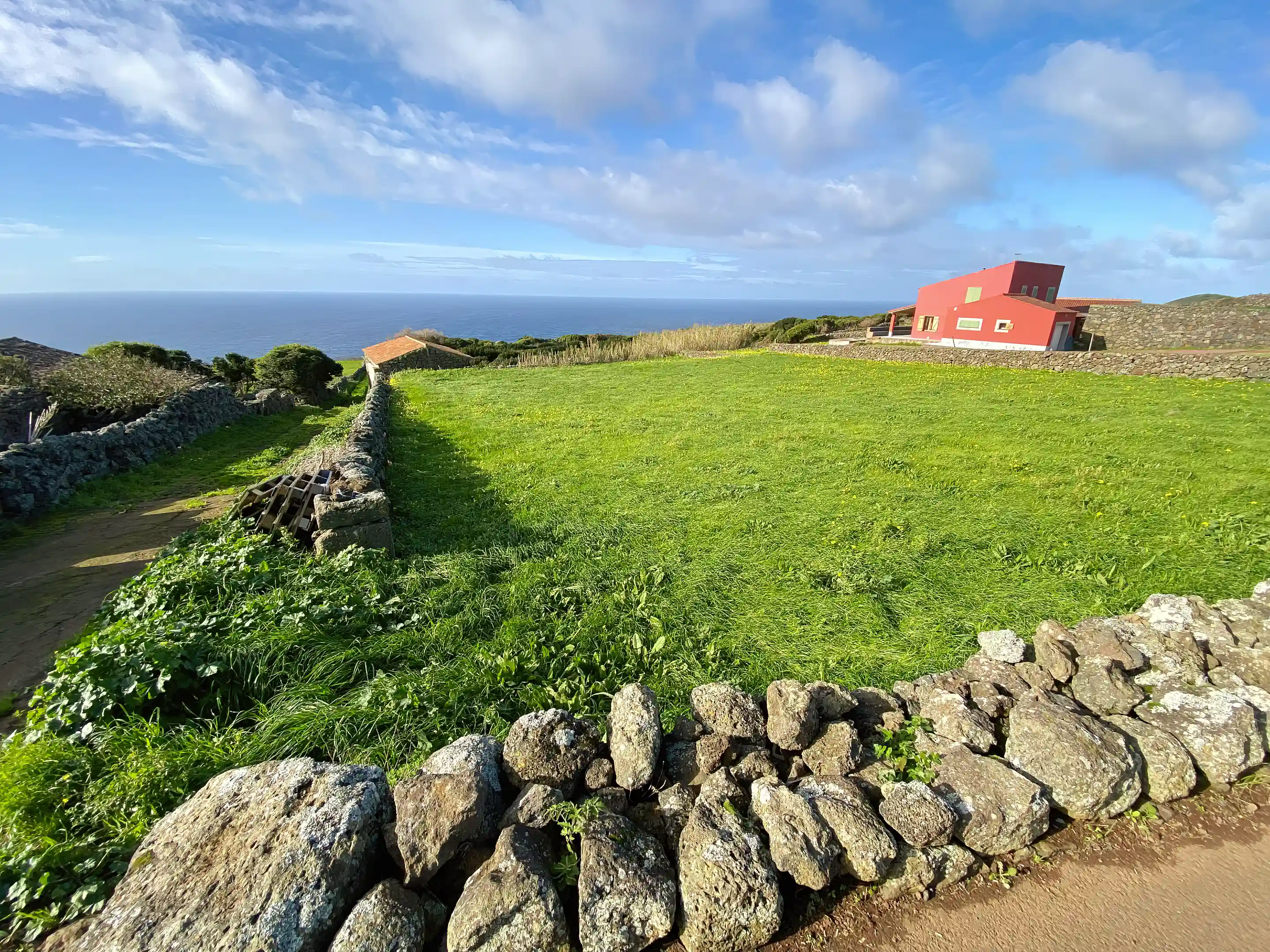 Ocean View Lot for Sale in Caminho Do Alto Da Ribeirinha, Ribeirinha, Alto Da Ribeirinha, Guadalupe, Santa Cruz da Graciosa, Azores, Portugal