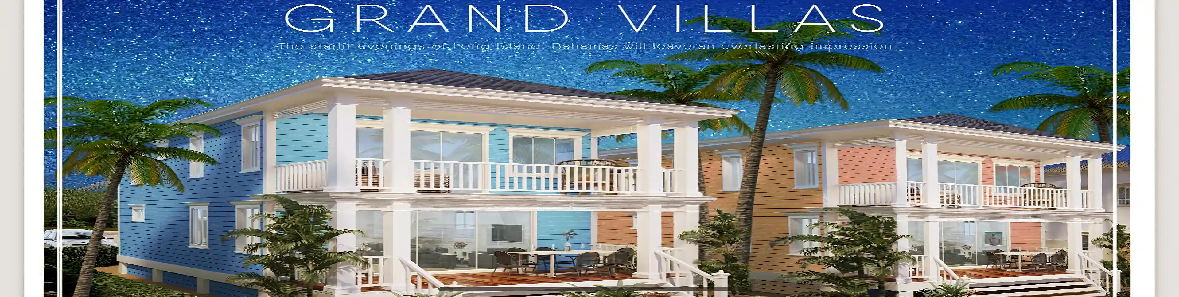 Two story, three bedroom, three bathroom, 2750 square-foot villa coming...