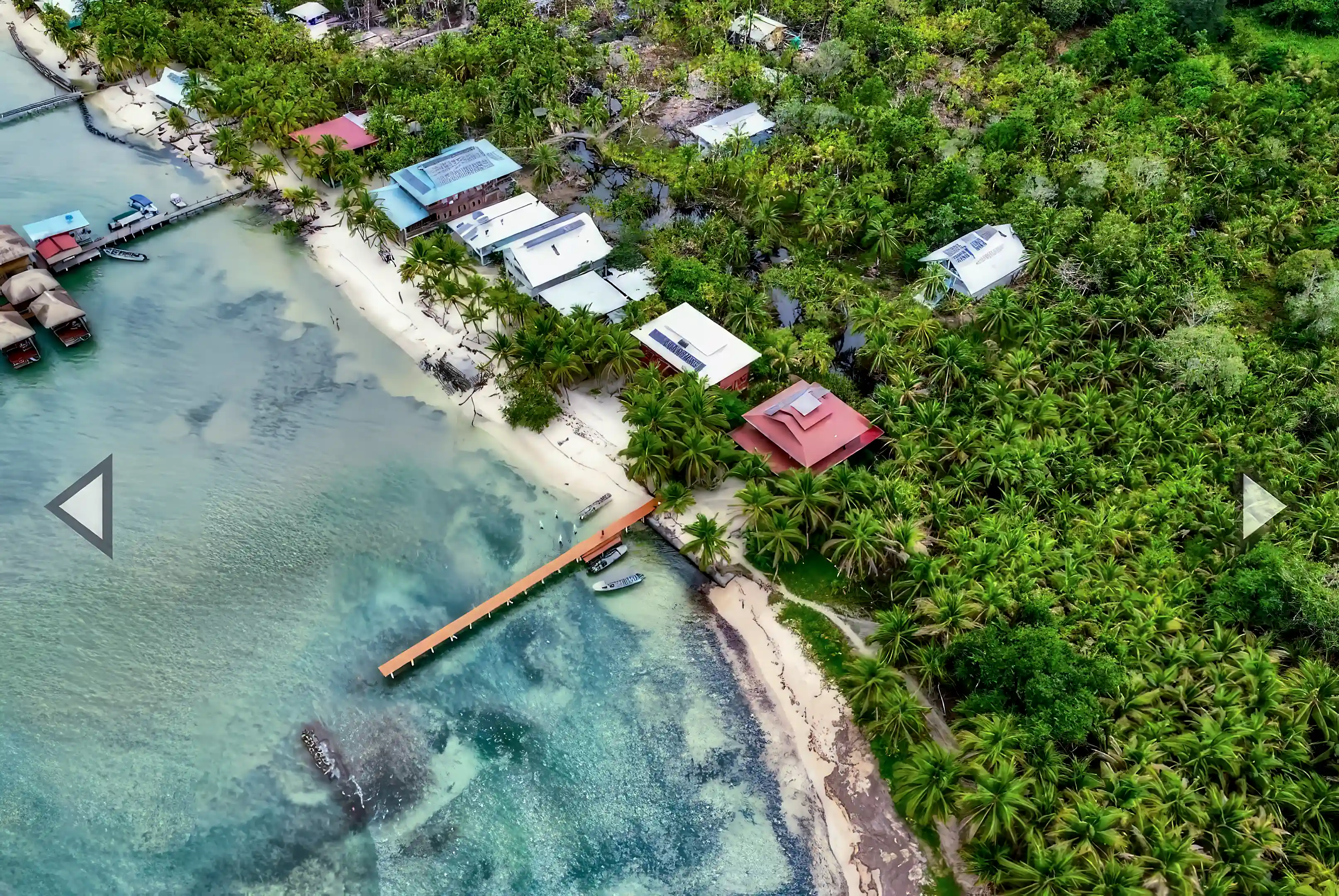 House is one row back from beach