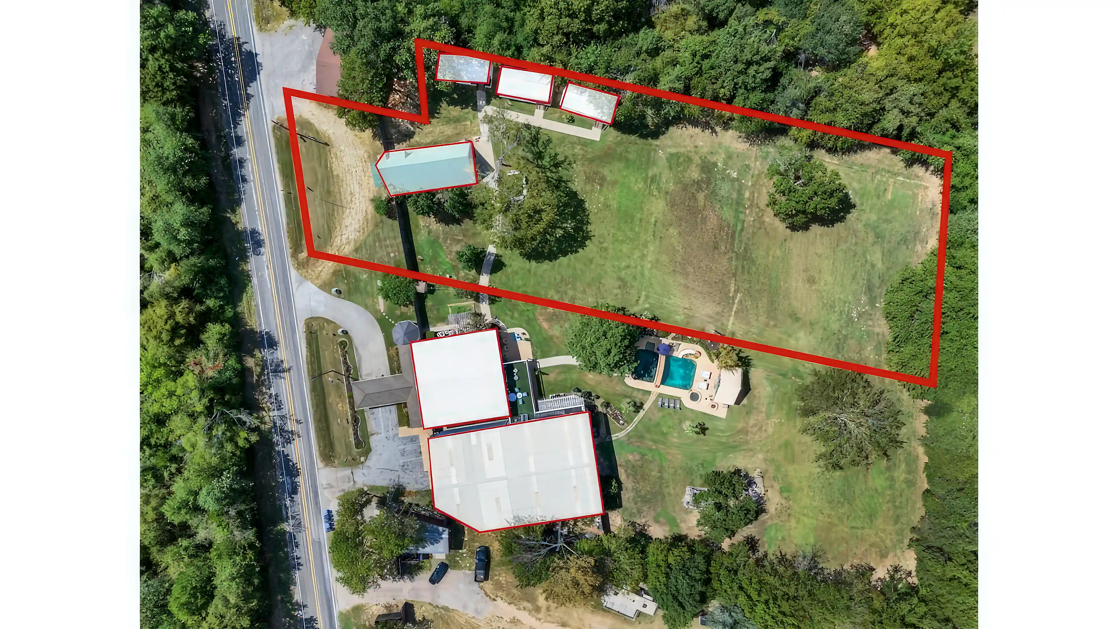 Aerial Chalet and Minihouses
