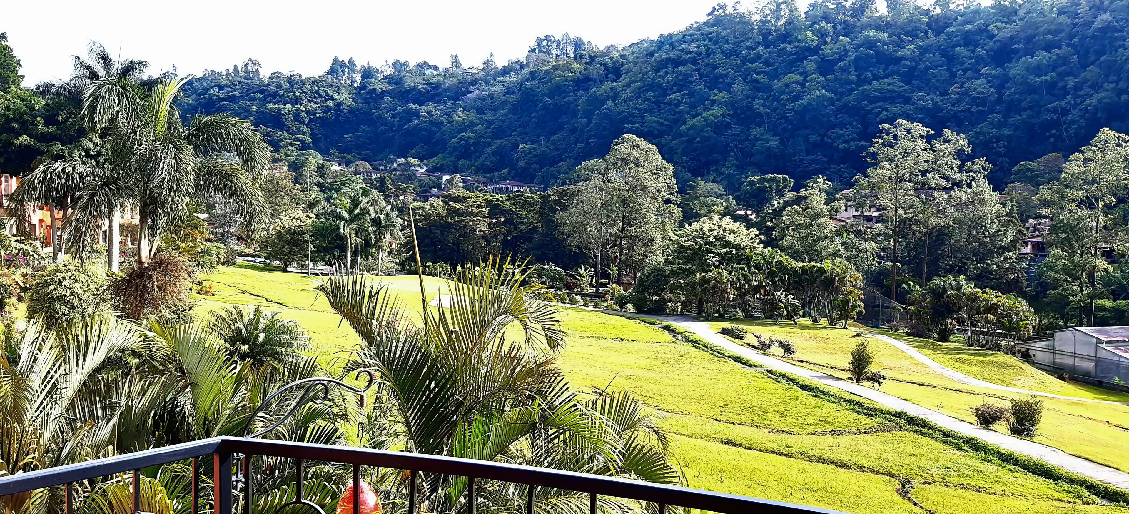 View of Escondido Valley from top terrace