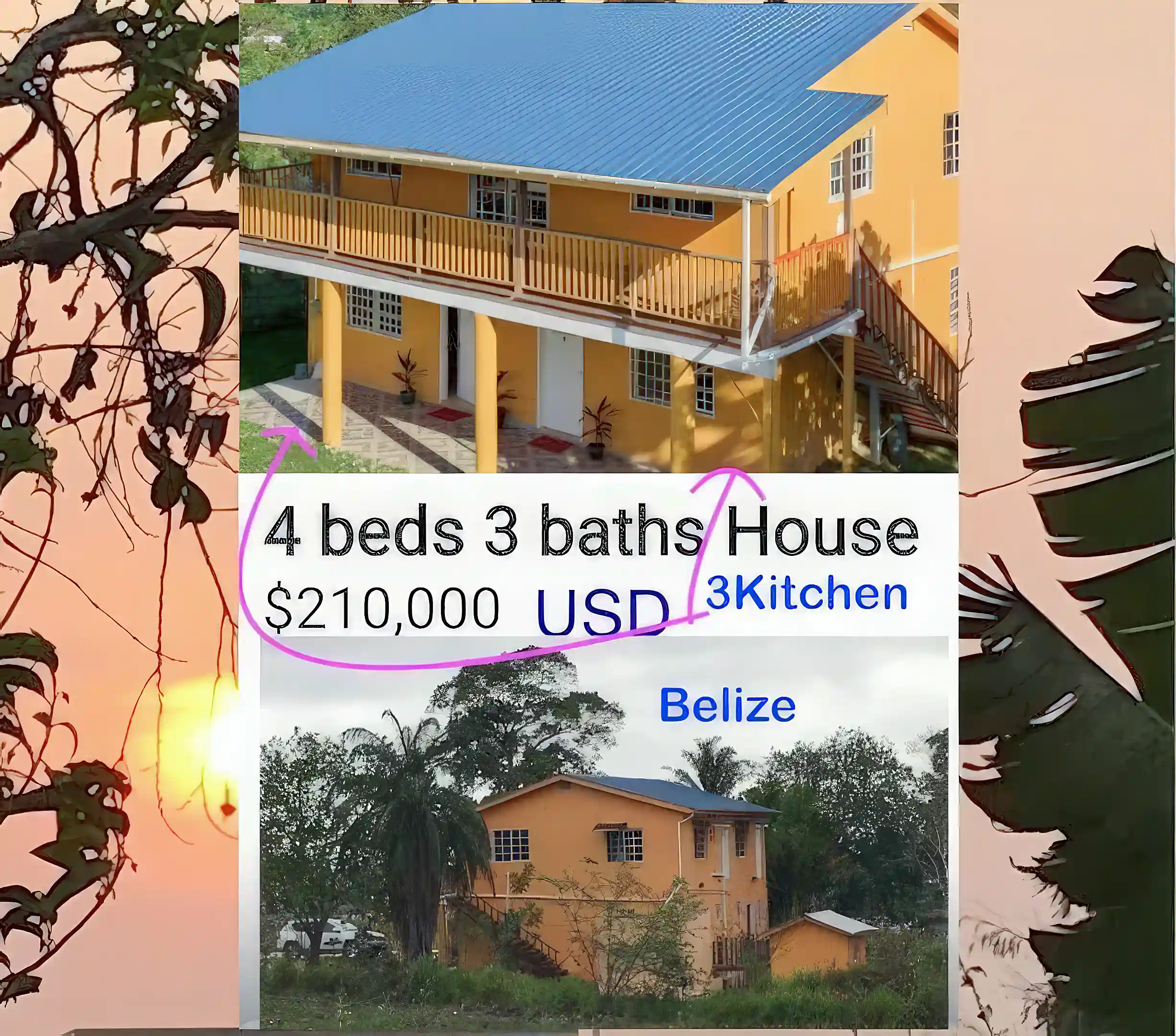 Rental Income Property for Sale in 28 Quam Street, Bullettree/Santa Famillia, San Ignacio Community Hospital, San Ignacio North, Cayo, Belize