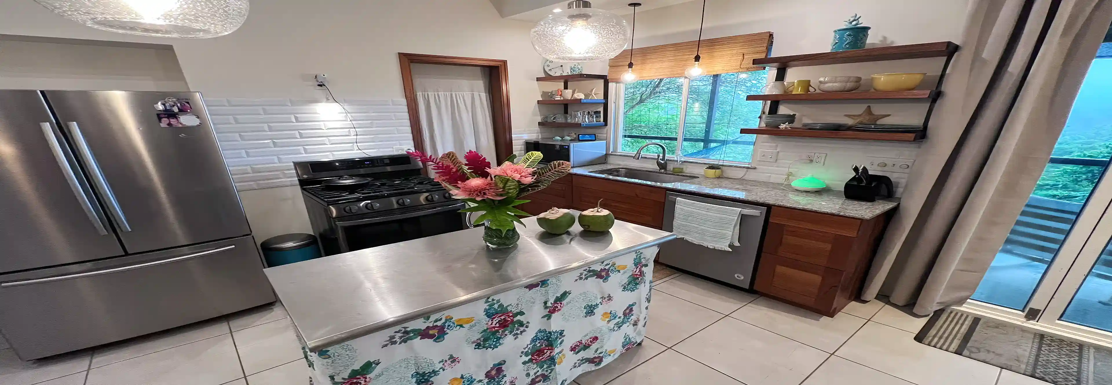 Step into a bright, inviting kitchen equipped with a Whirlpool...