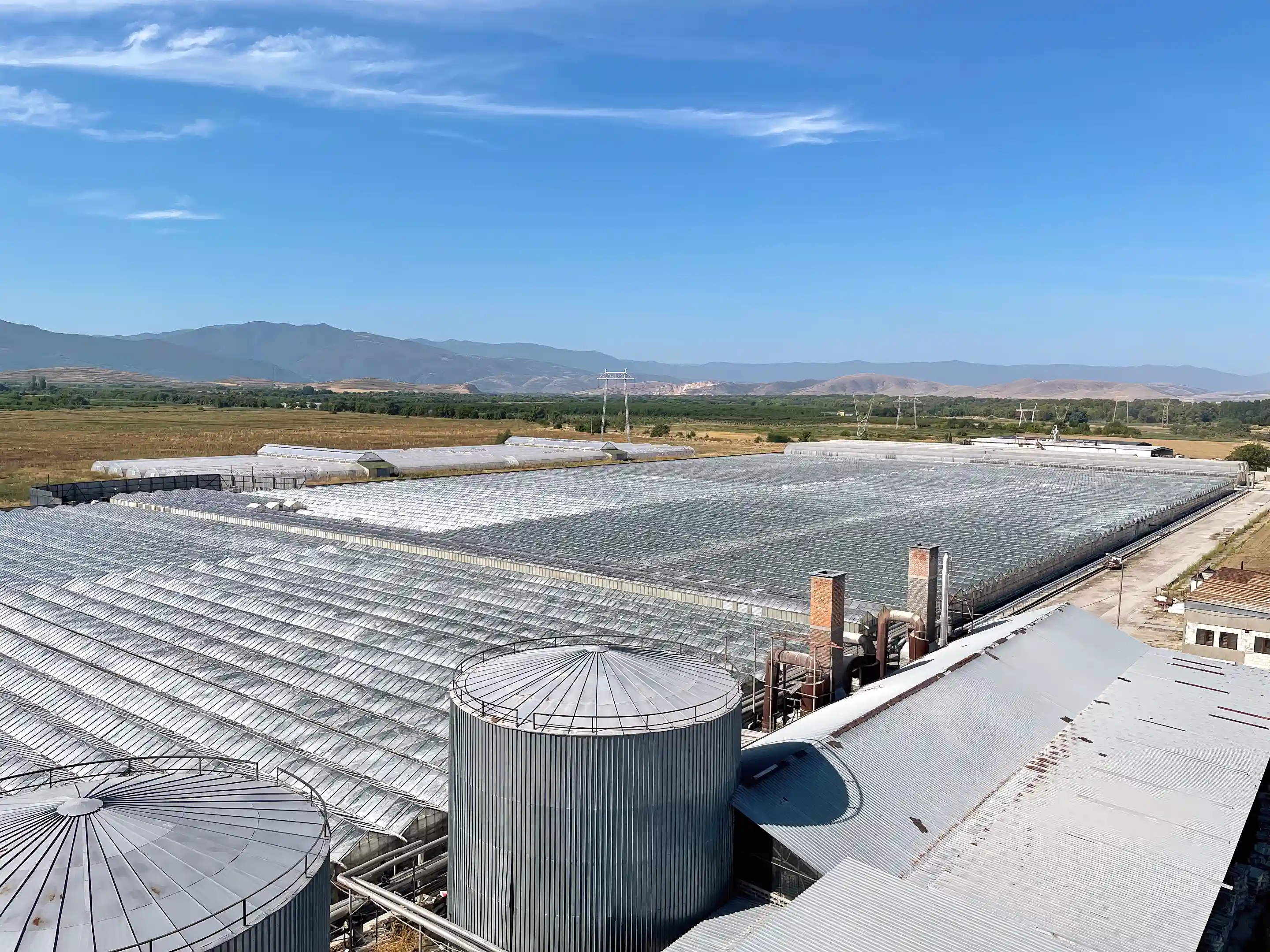 Glass Greenhouse for Sale in Yoakim Gruevo, Perushtitsa, Plovdiv, Bulgaria
