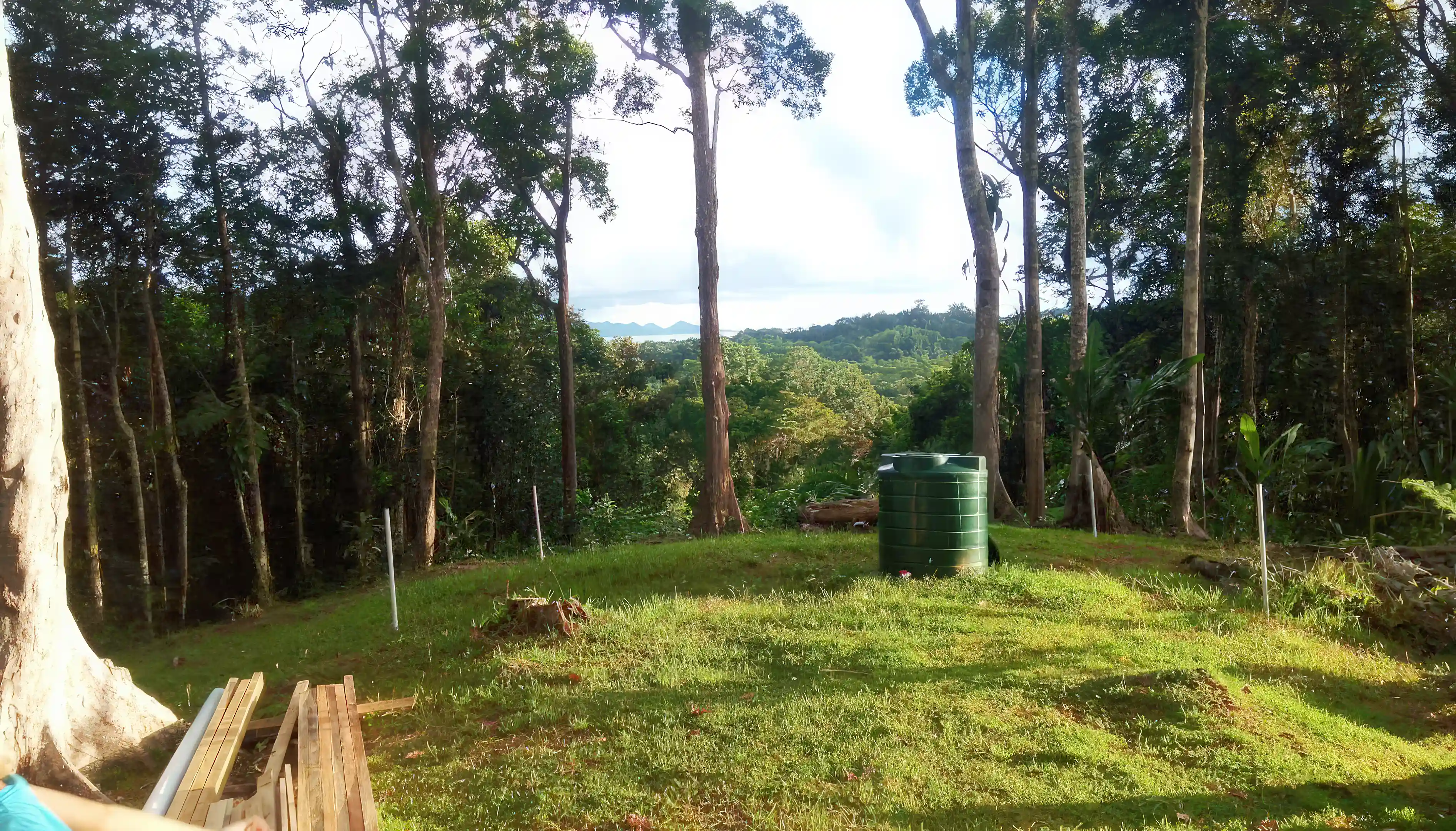 Building site on top