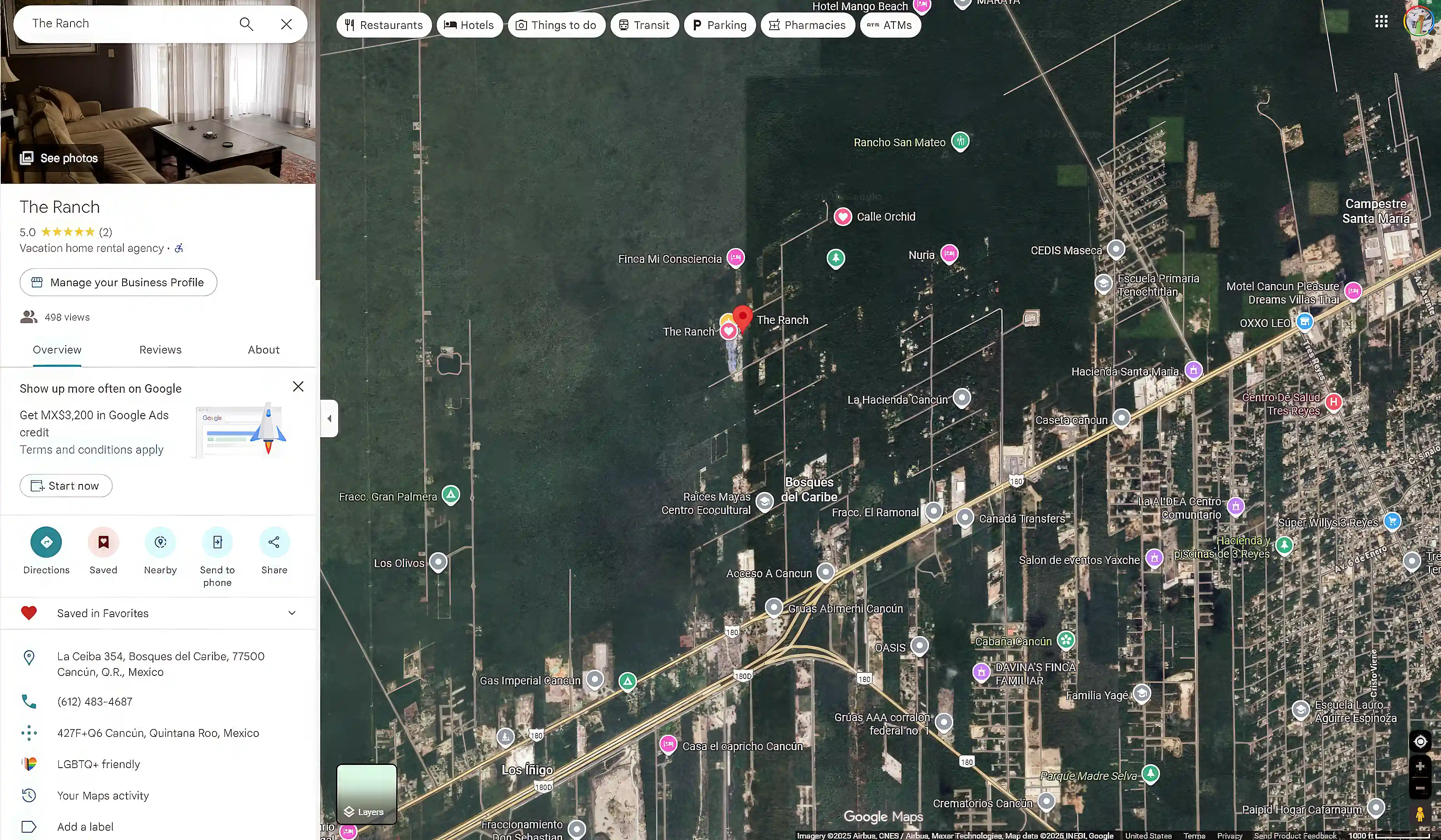 Lot for Sale in Calle Orchid, Bosques Del Caribe, Cancun, Benito Juarez, Quintana Roo, Mexico