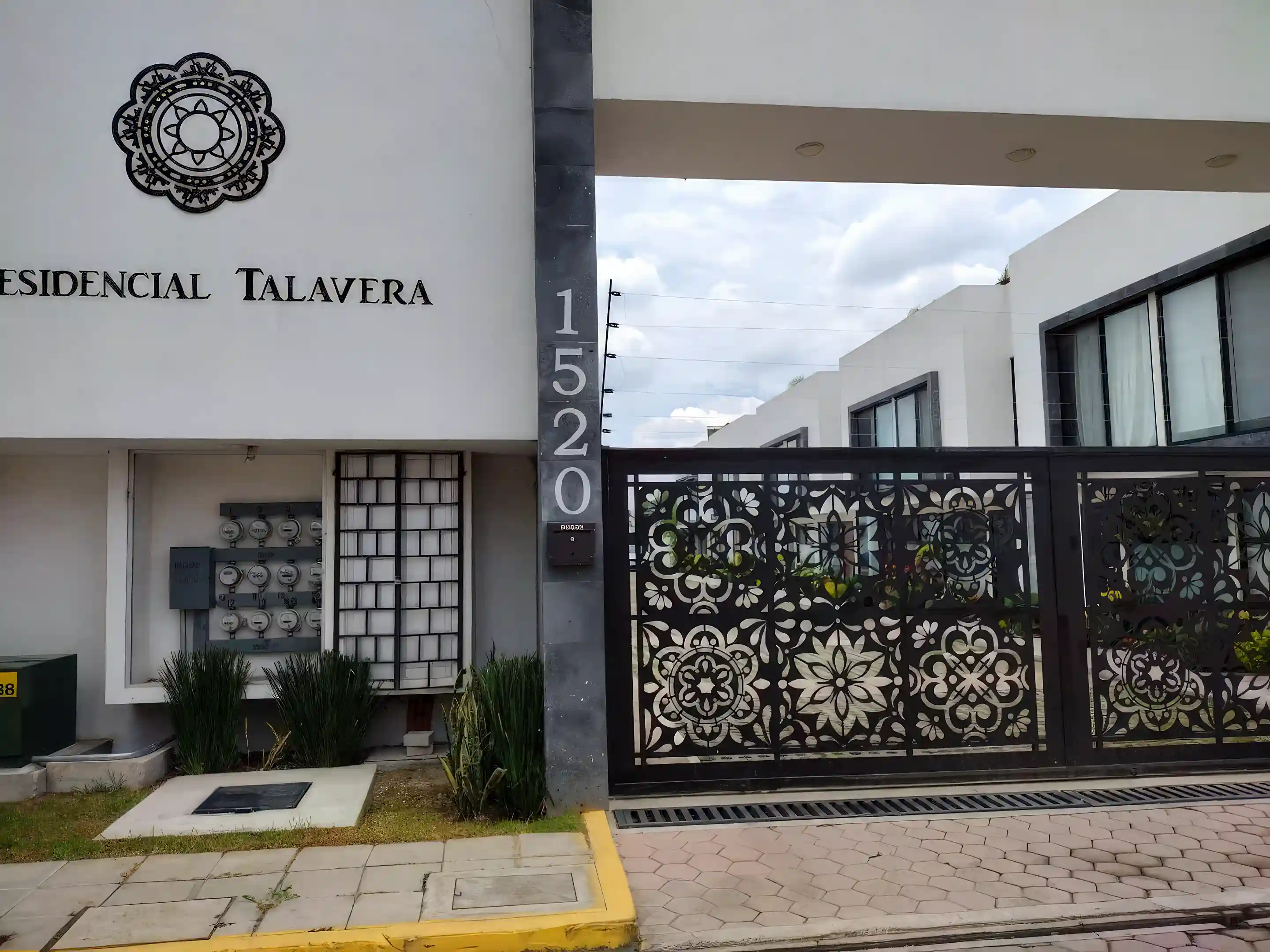 Entrance of the Residence