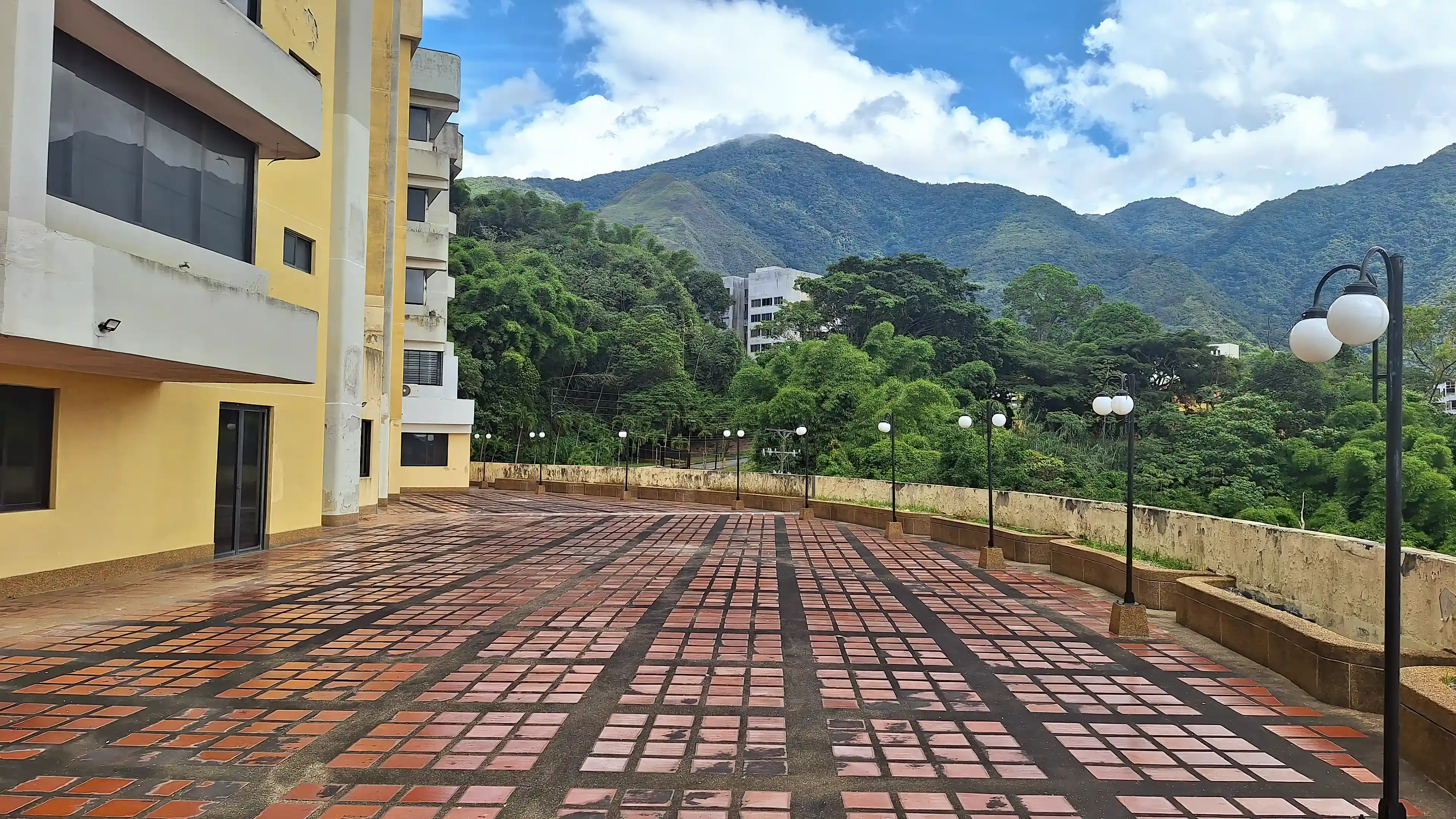 outside view and building areas