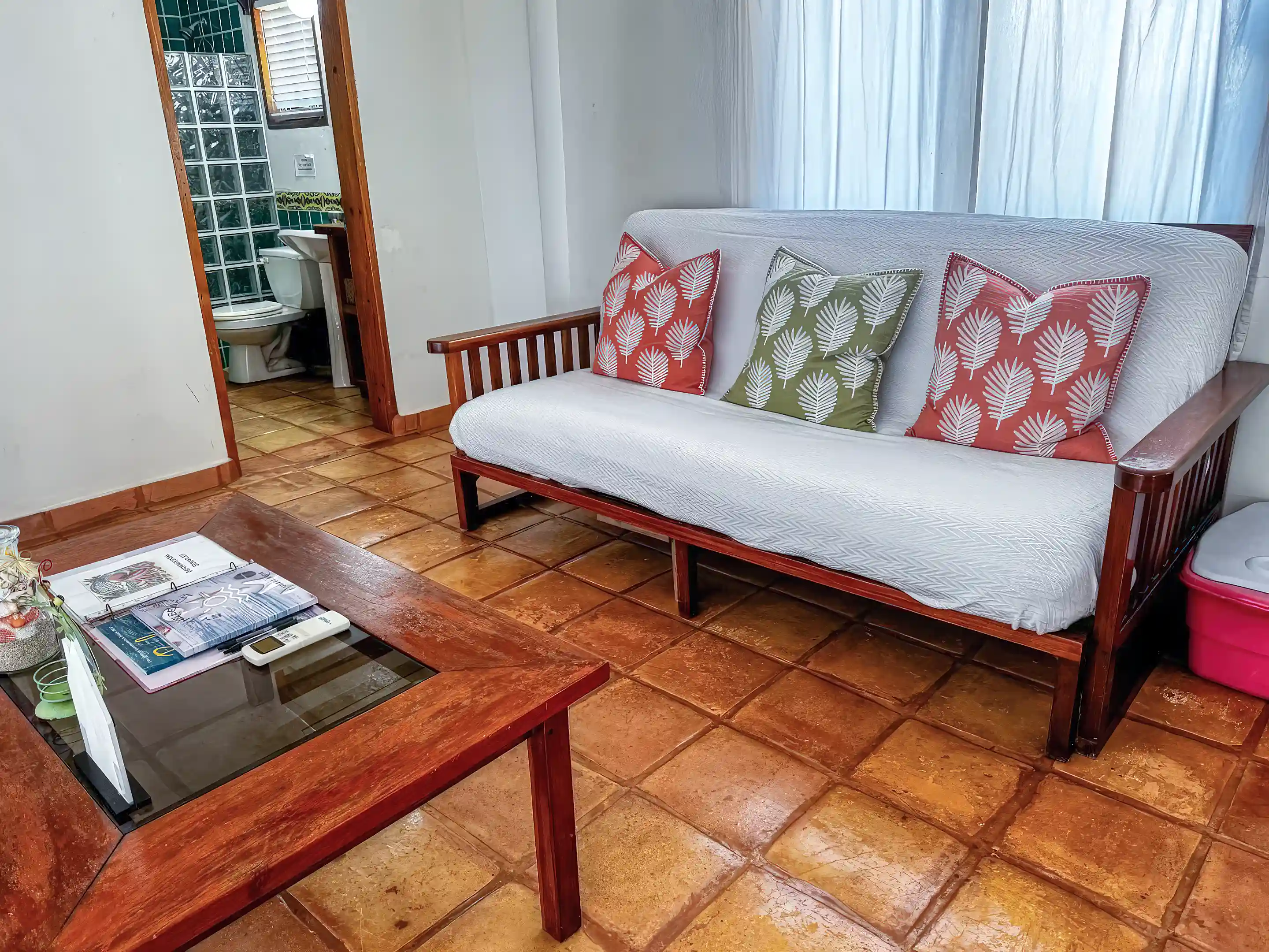 Futons to sleep 2 extra per room