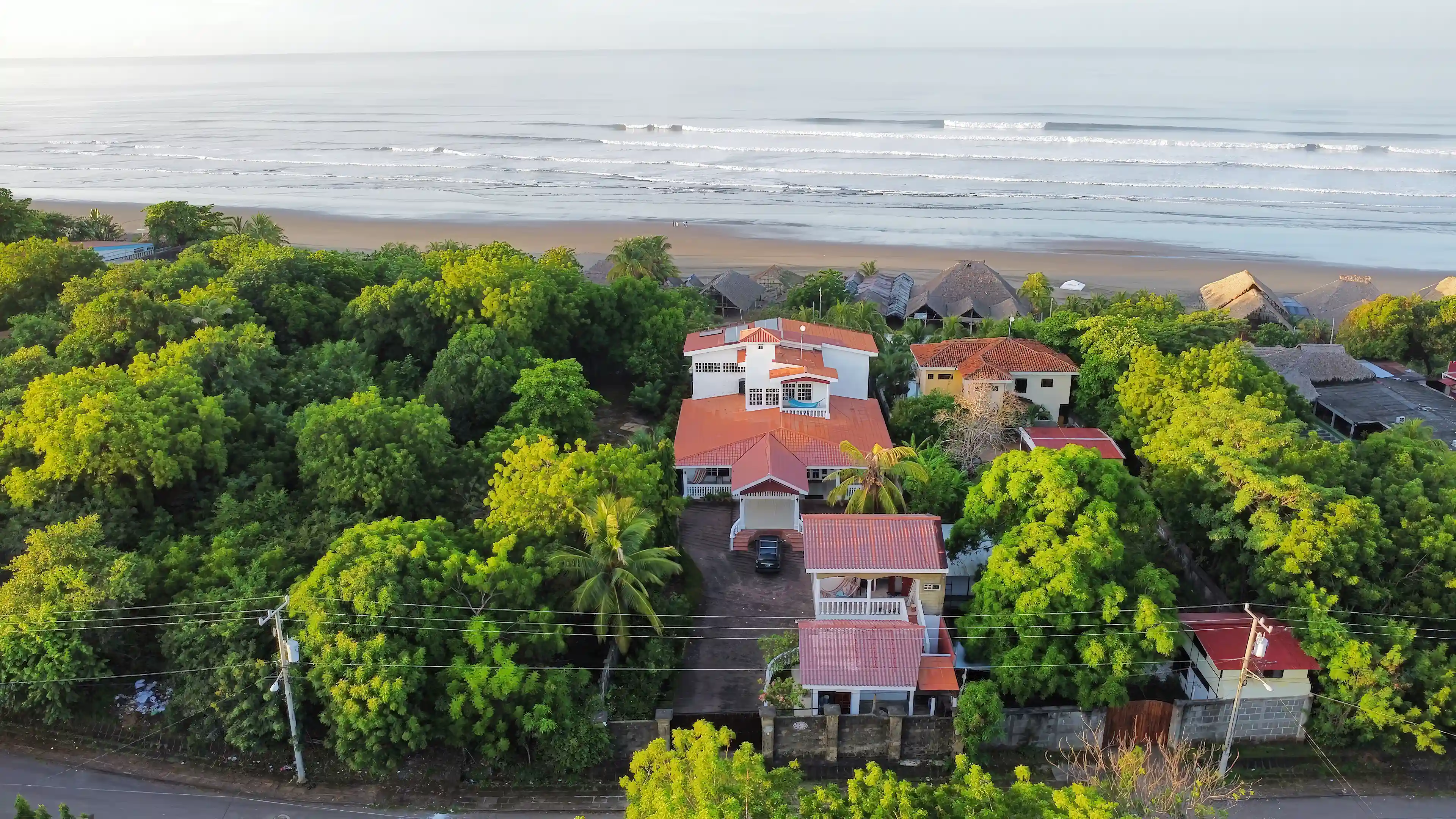 Beachfront Mansion for Sale in Pochomil, San Rafael del Sur, Managua, Nicaragua