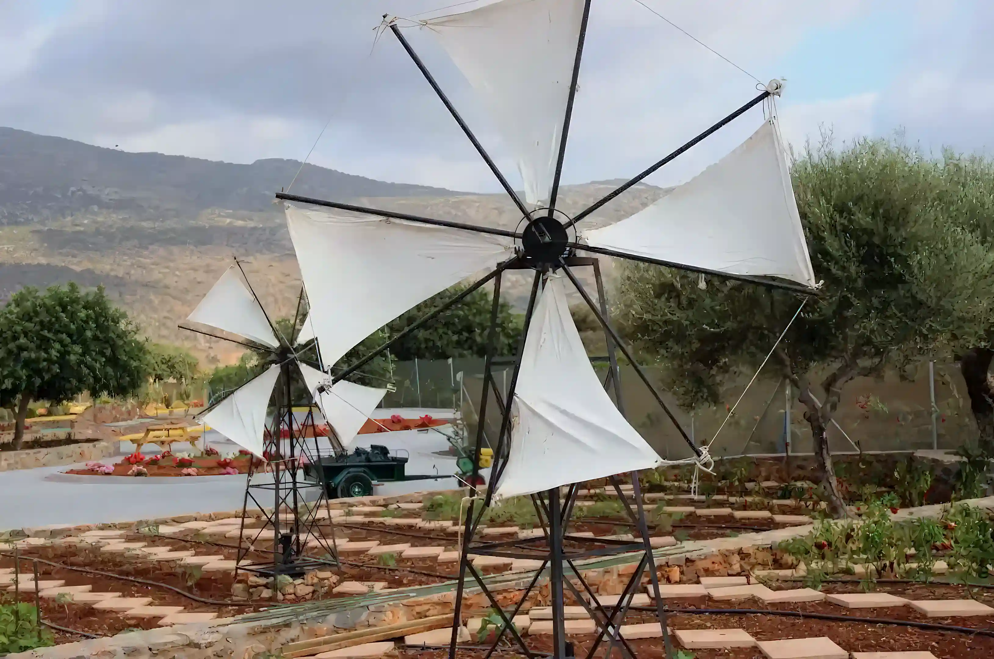Satellite Stations: Multiple snack and ice cream stands throughout the...