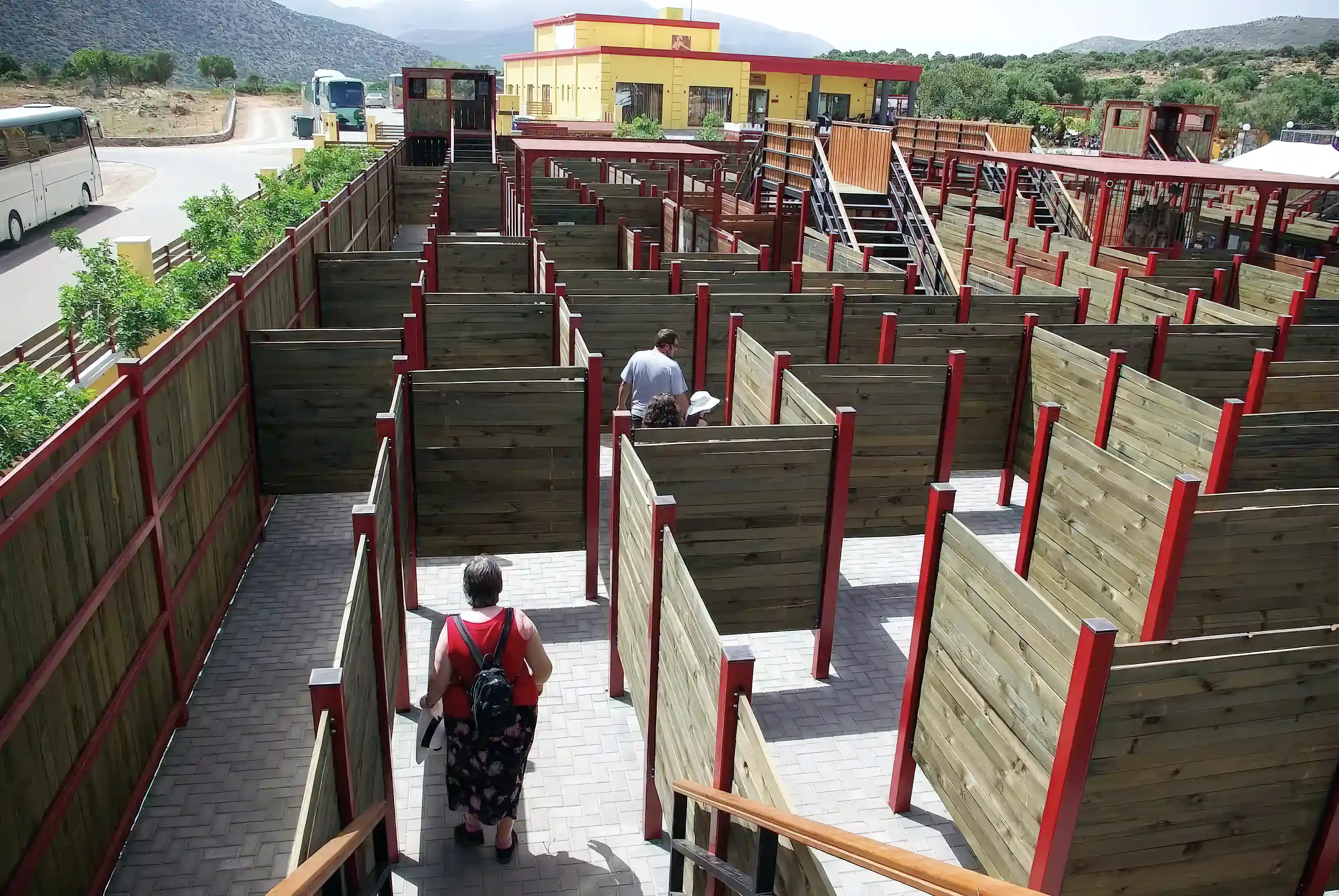 The Labyrinth: The park’s centerpiece is a 1,300 m² maze...