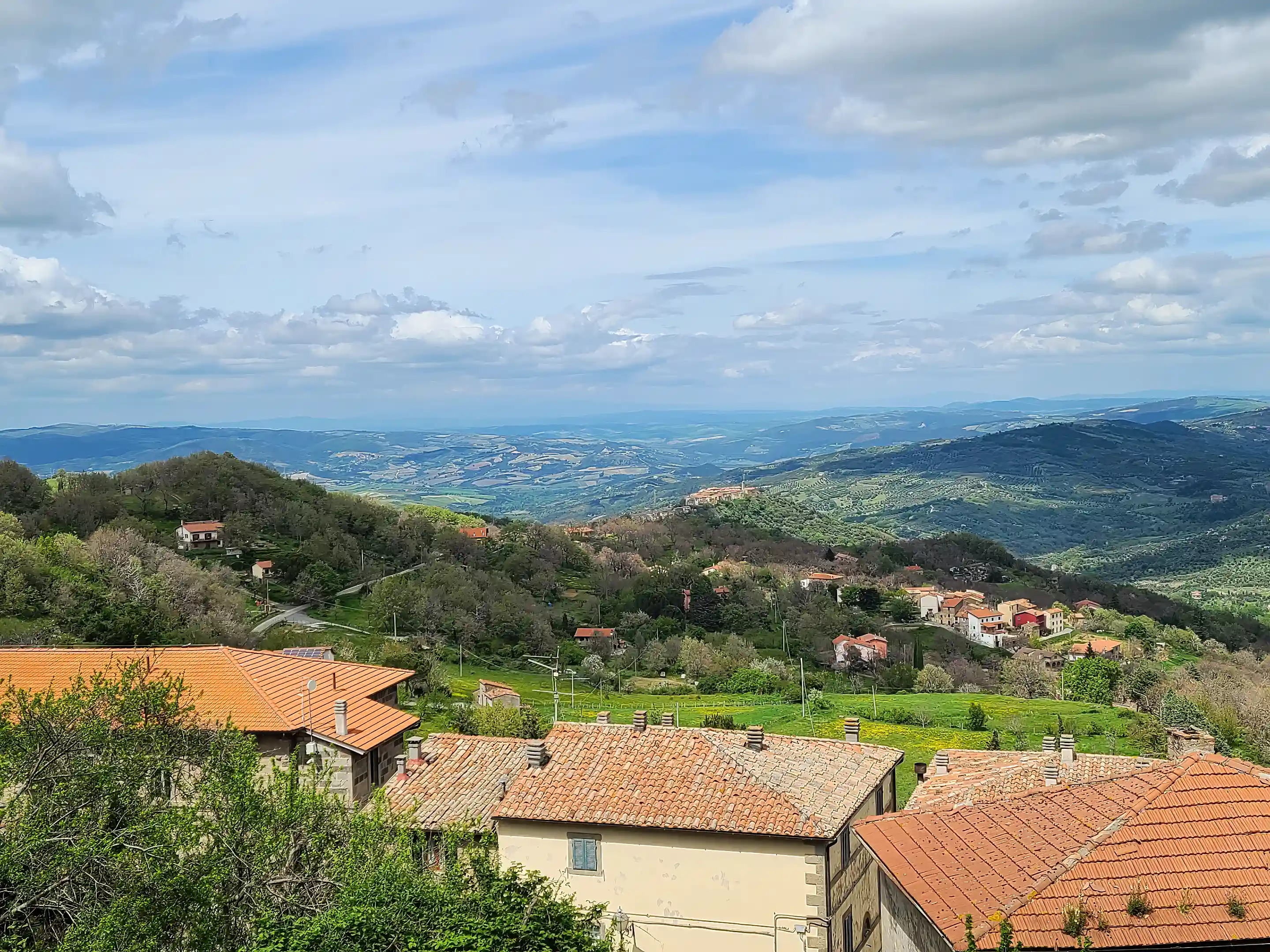 A view across the valley