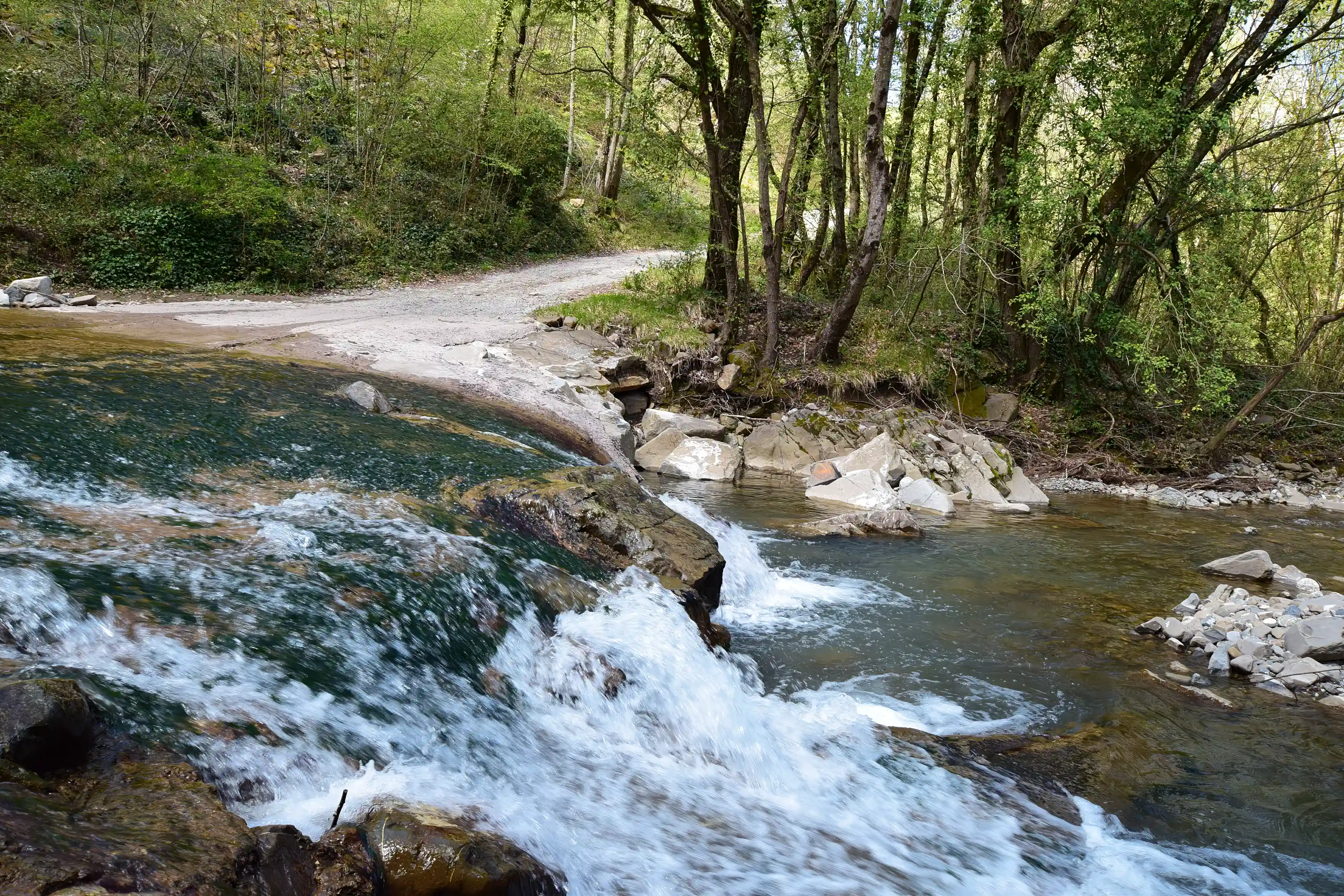River below Montelaterone