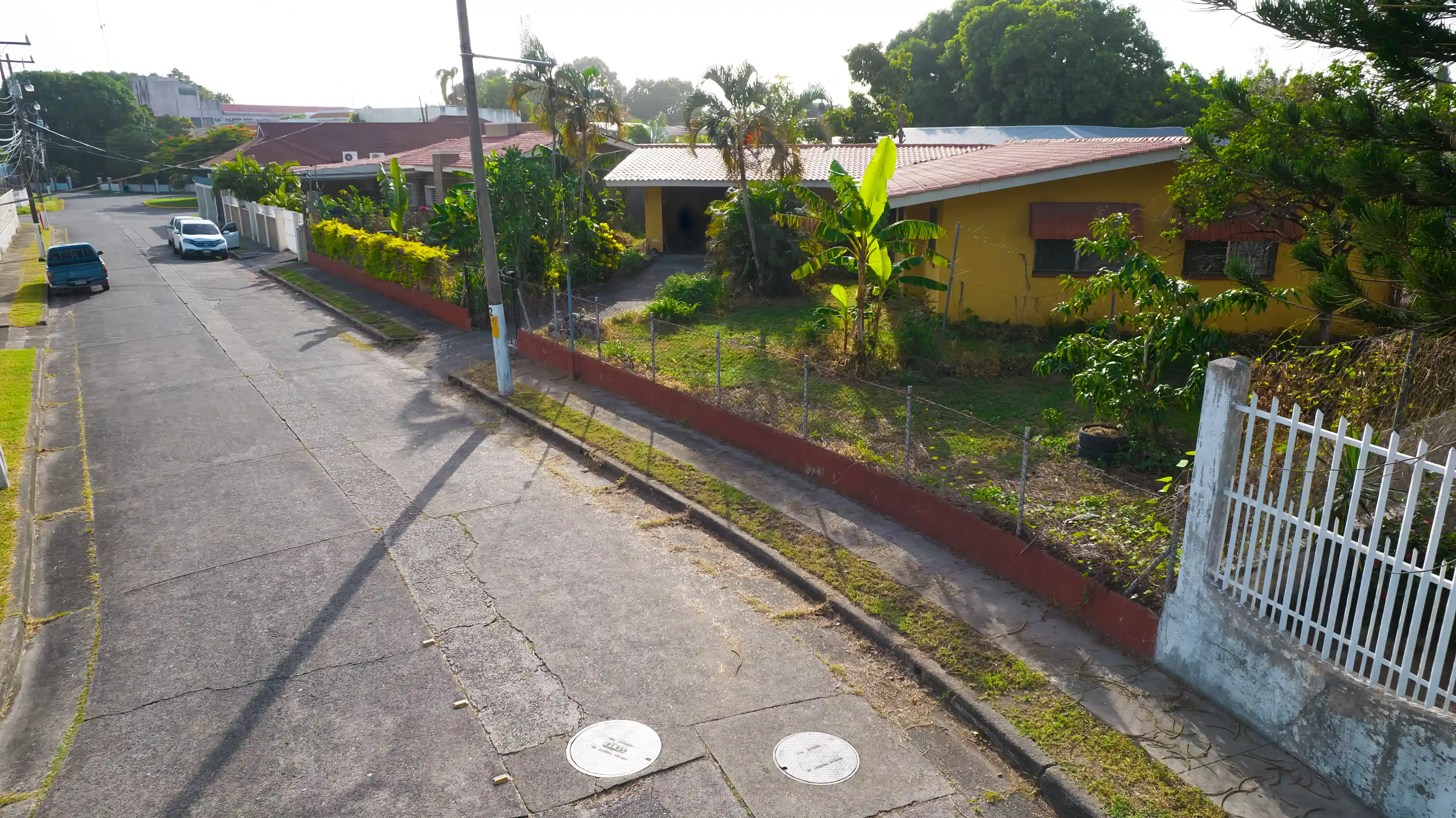 Peaceful Street View: A quiet, well-maintained residential setting that reflects...