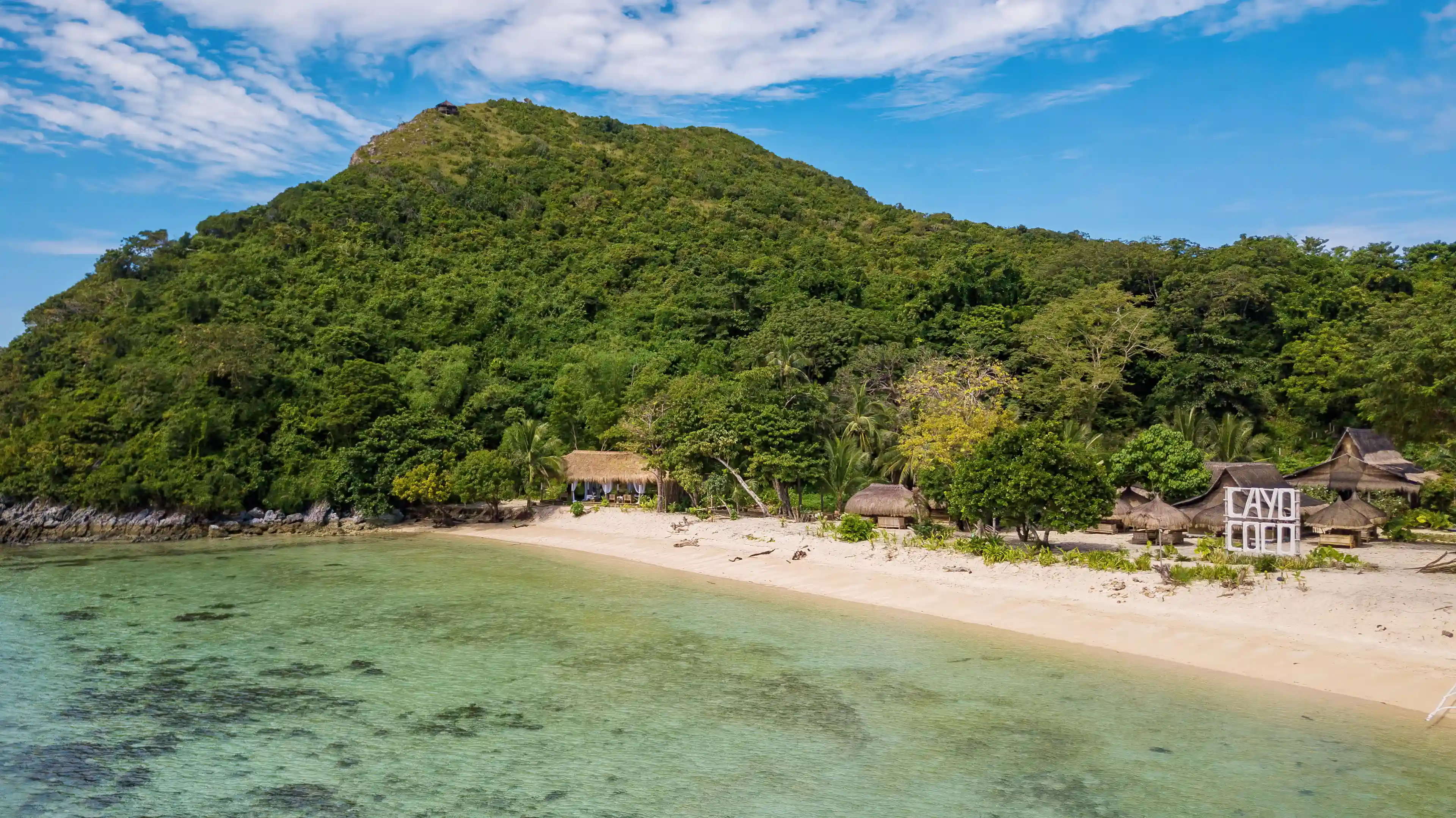 Our ridge, hill and beachfront.